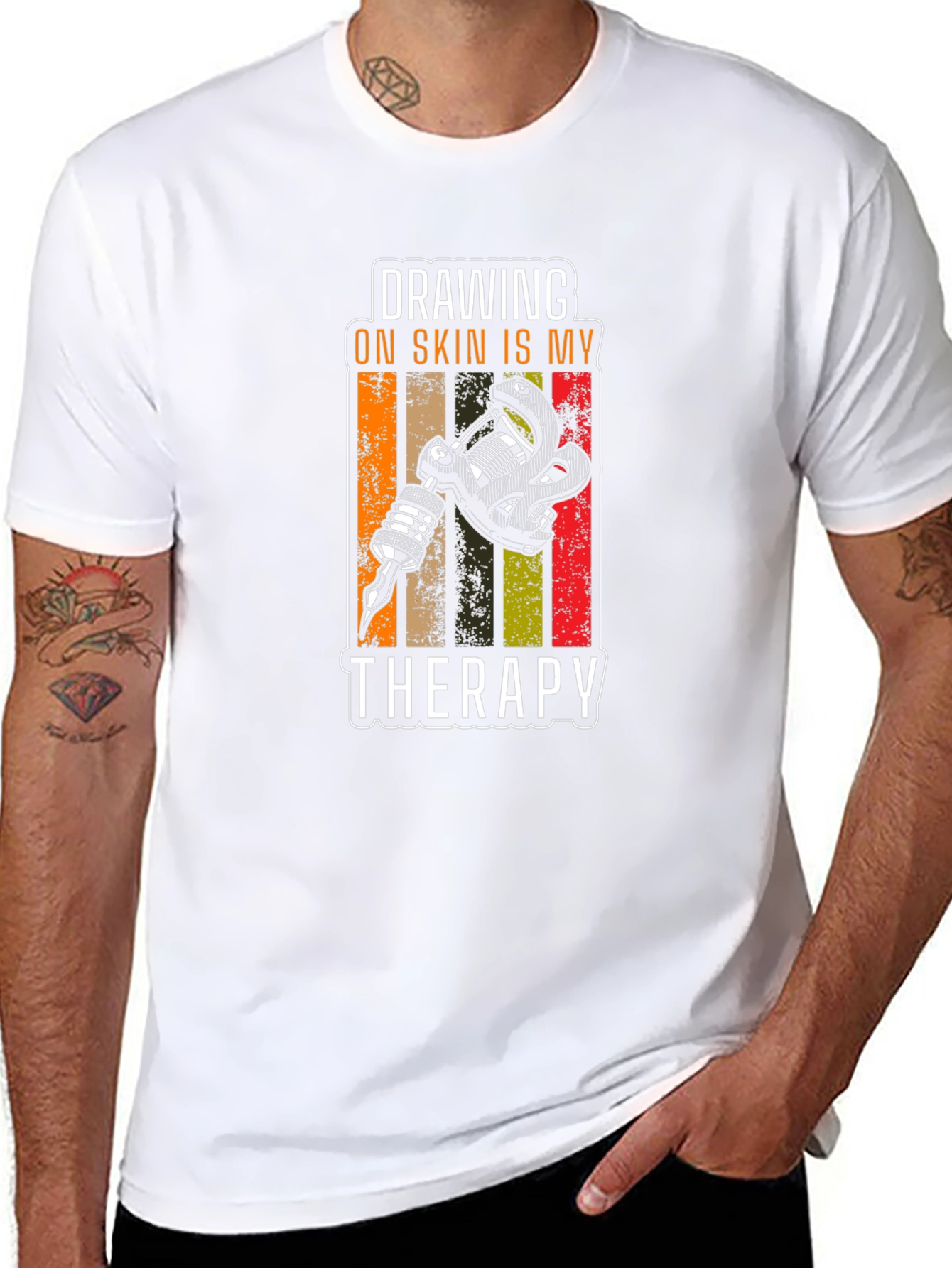 Drawing on Skin is My Therapy T-Shirt