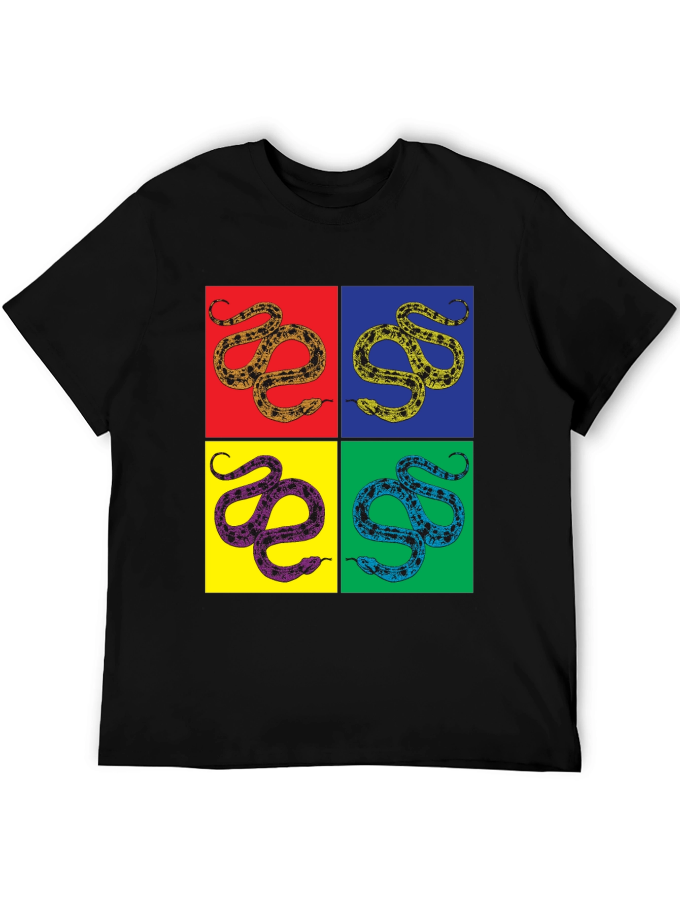 Pop Art Snake T-Shirt - Unique Graphic Tee