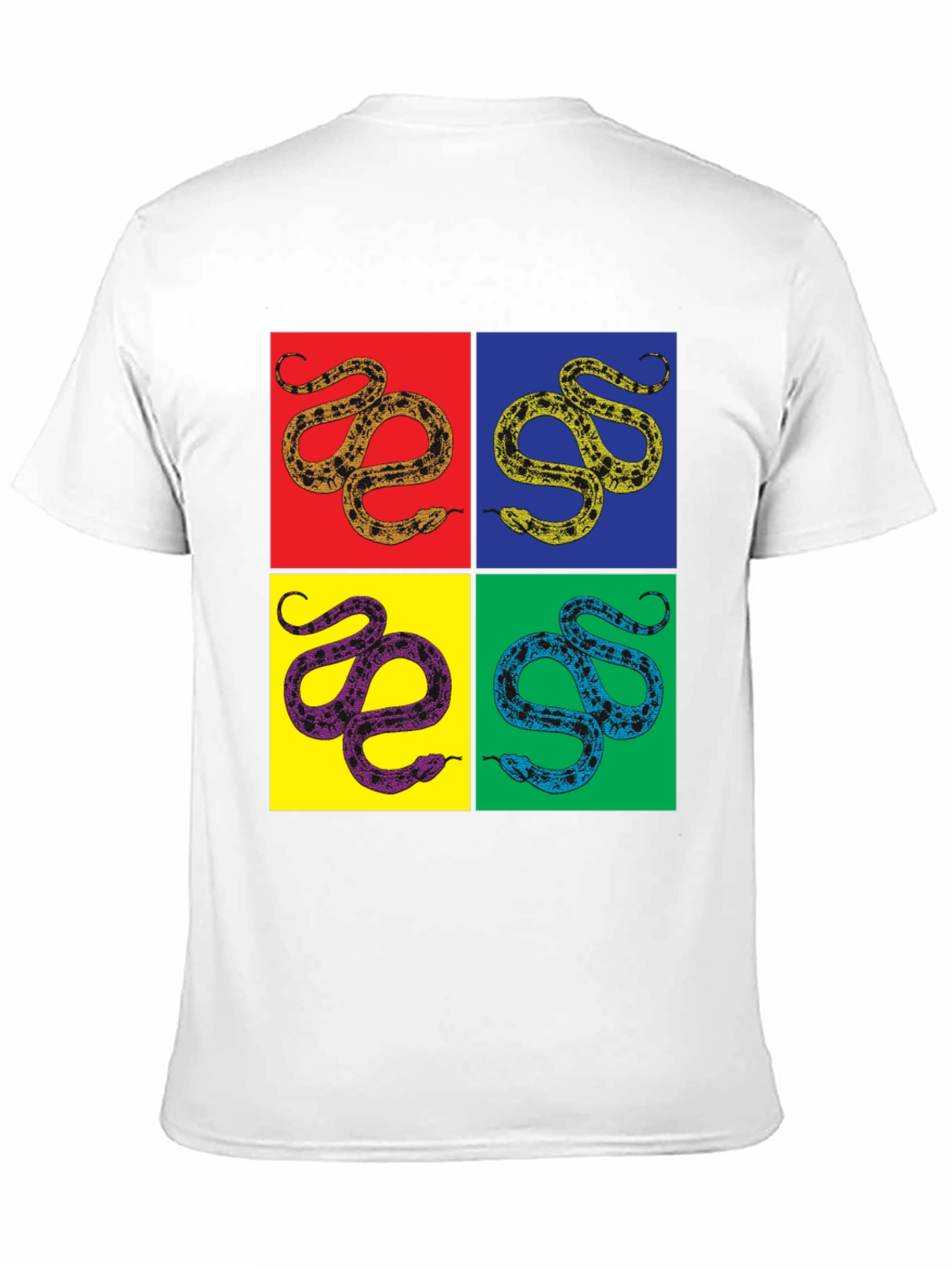 Pop Art Snake T-Shirt - Unique Graphic Tee