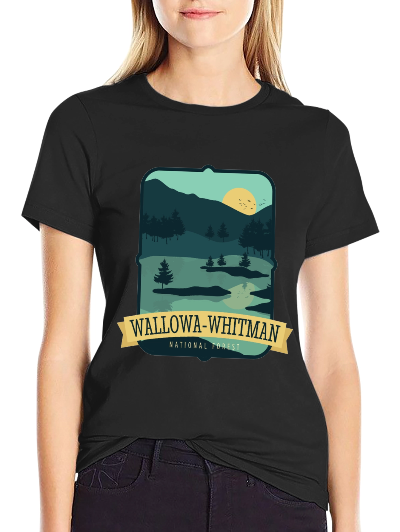 Wallowa-Whitman National Forest Graphic T-Shirt