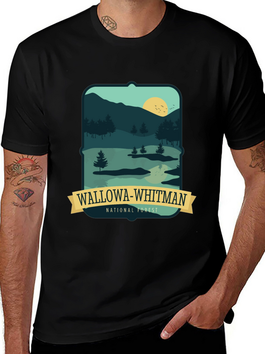 Wallowa-Whitman National Forest Graphic T-Shirt