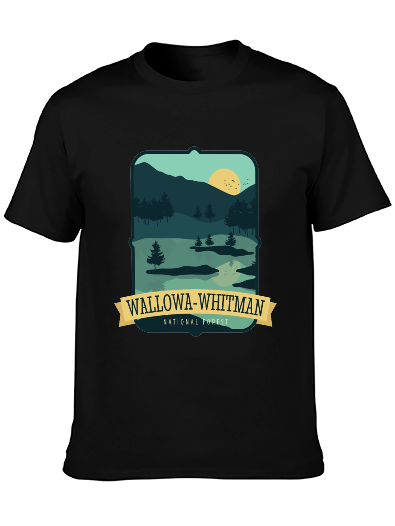 Wallowa-Whitman National Forest Graphic T-Shirt