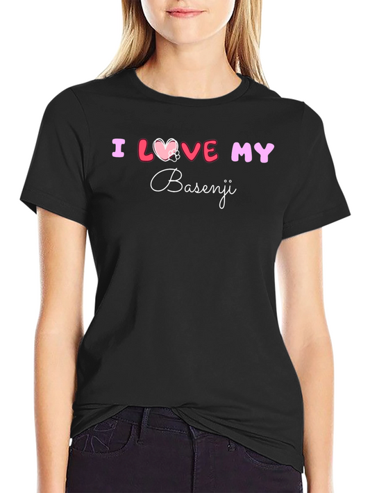 I Love My Basenji T-Shirt