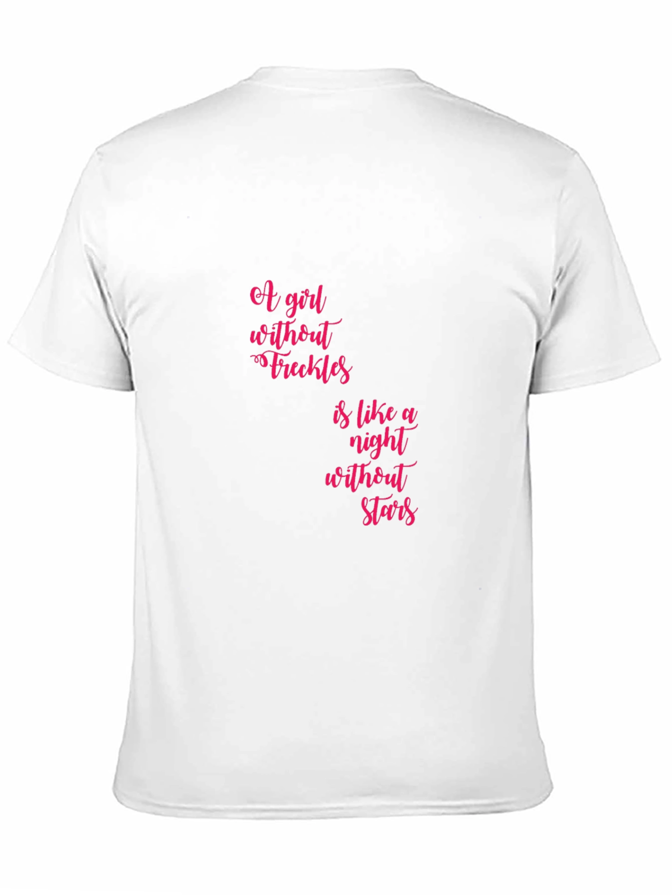 Freckles & Stars Graphic Tee - Trendy Crew Neck