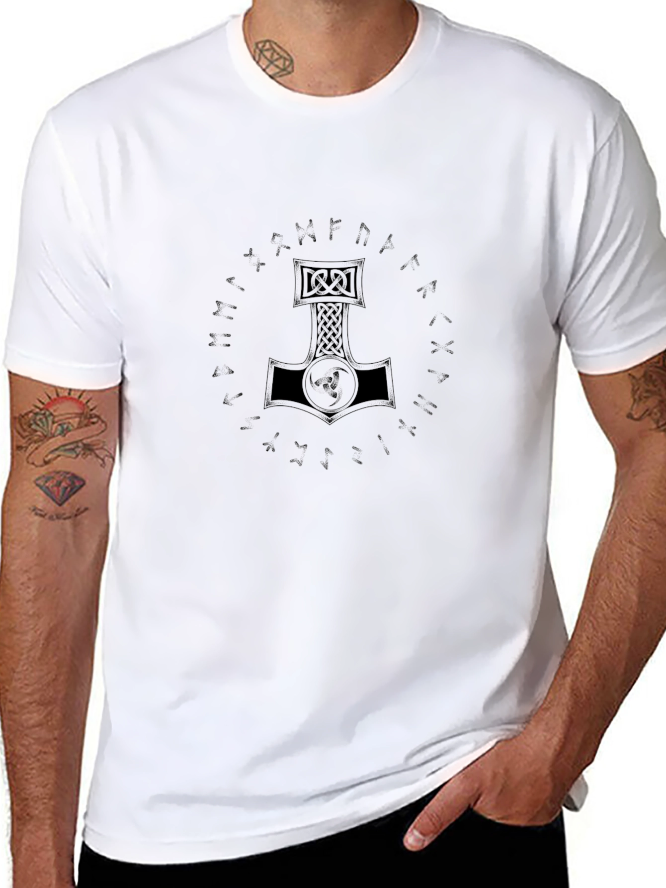 Thors Hammer Graphic T-Shirt