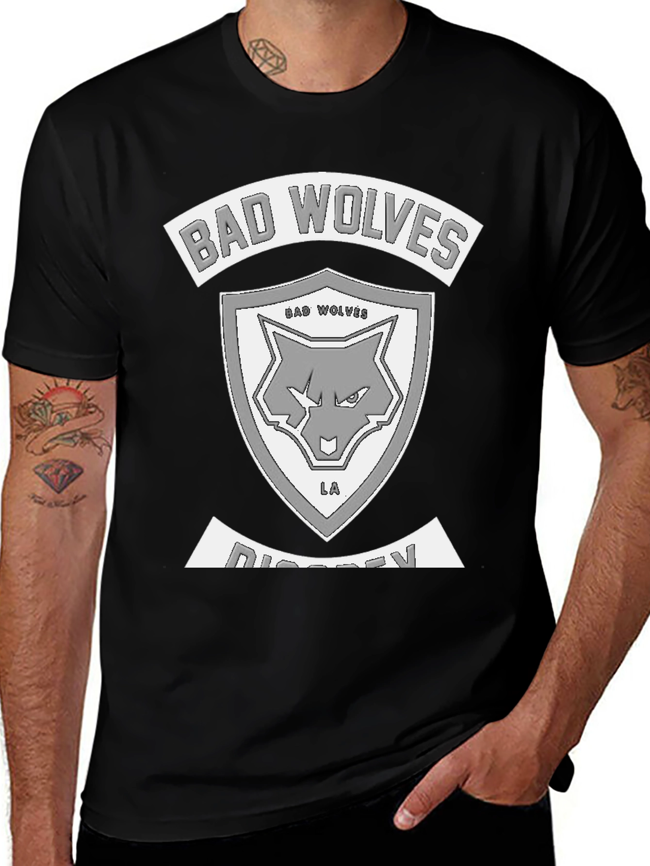 Bad Wolves T-Shirt: Band Logo Graphic Tee