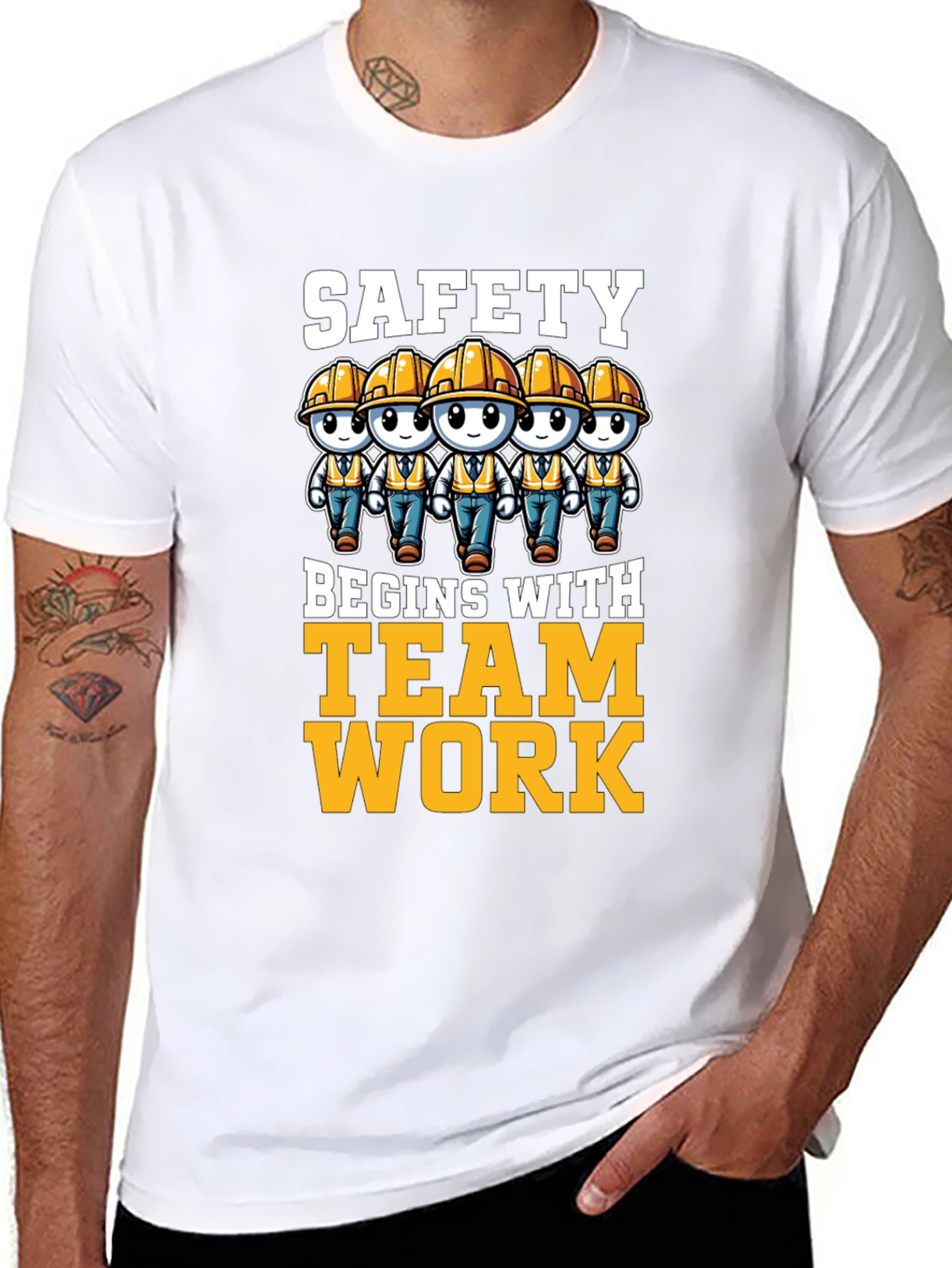 Safety Begins With Teamwork T-Shirt