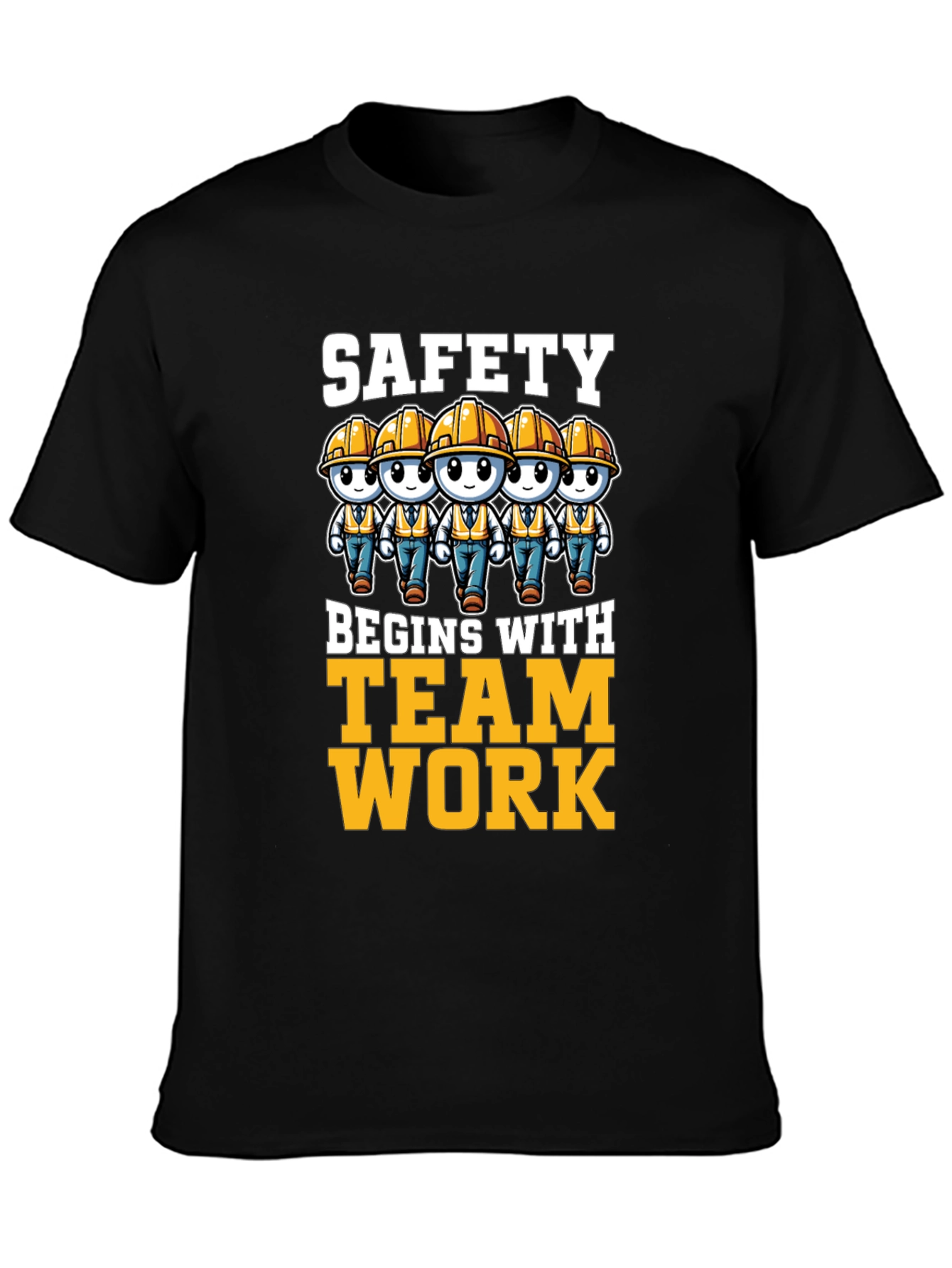 Safety Begins With Teamwork T-Shirt
