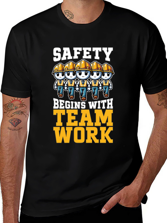 Safety Begins With Teamwork T-Shirt