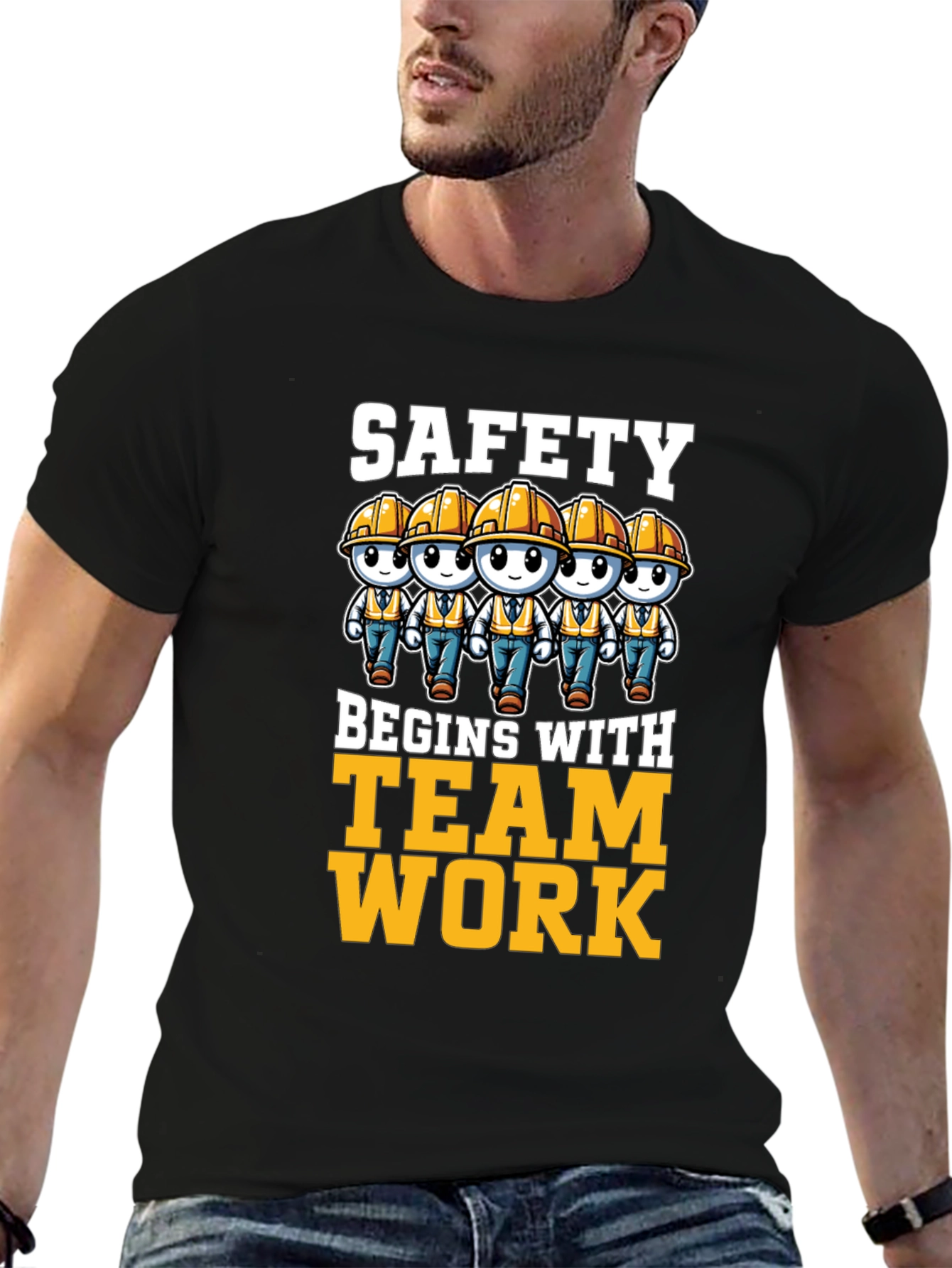 Safety Begins With Teamwork T-Shirt