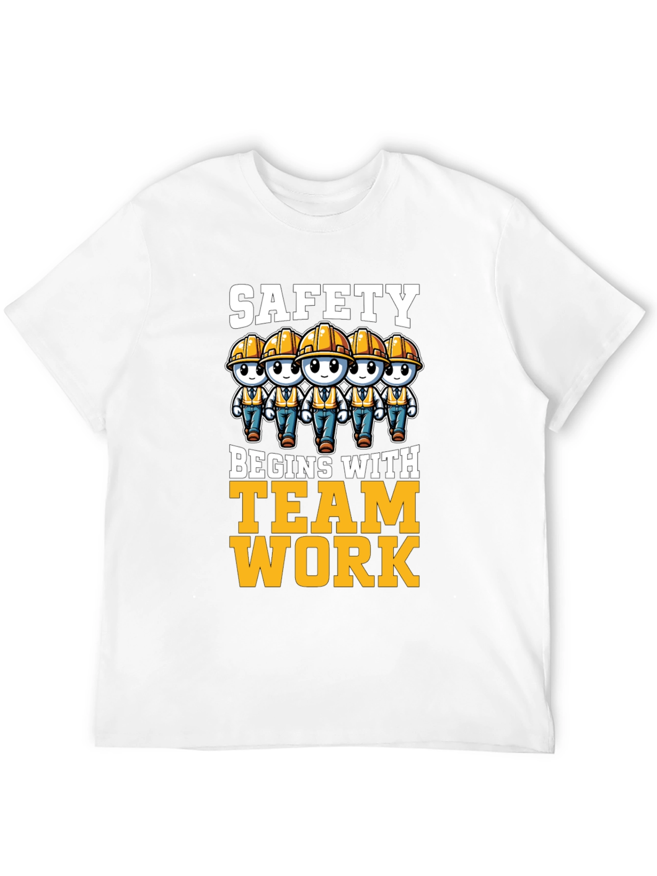 Safety Begins With Teamwork T-Shirt