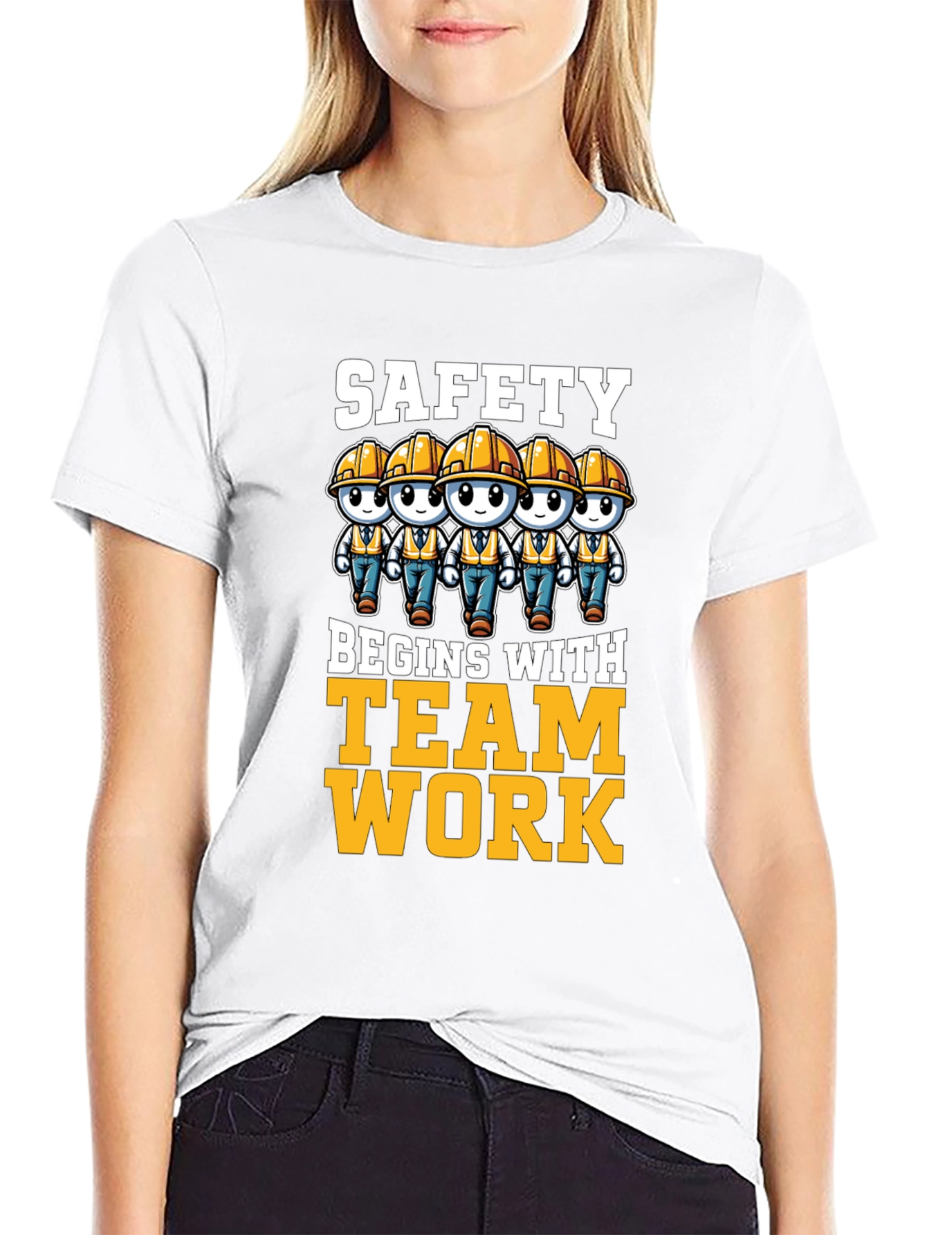 Safety Begins With Teamwork T-Shirt