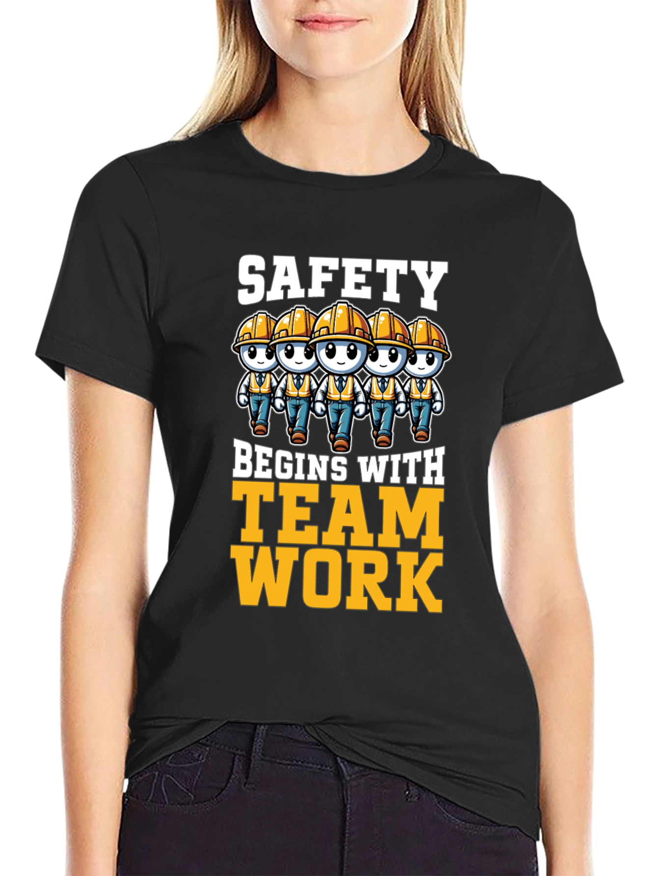 Safety Begins With Teamwork T-Shirt