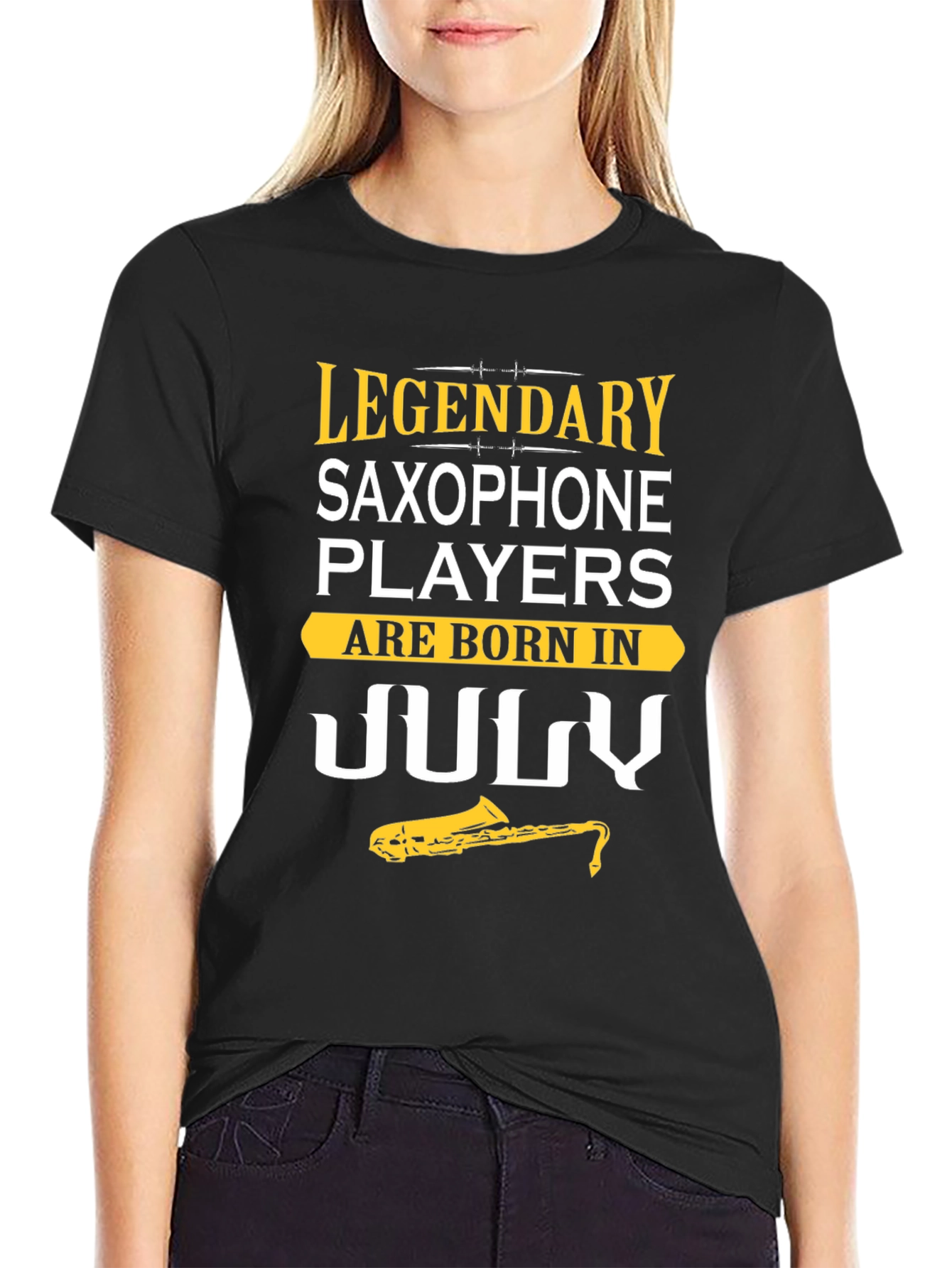 Legendary July Saxophone Player T-Shirt