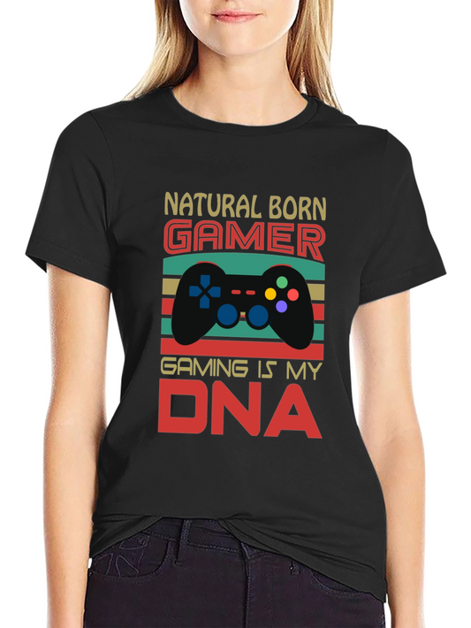 Natural Born Gamer DNA T-Shirt