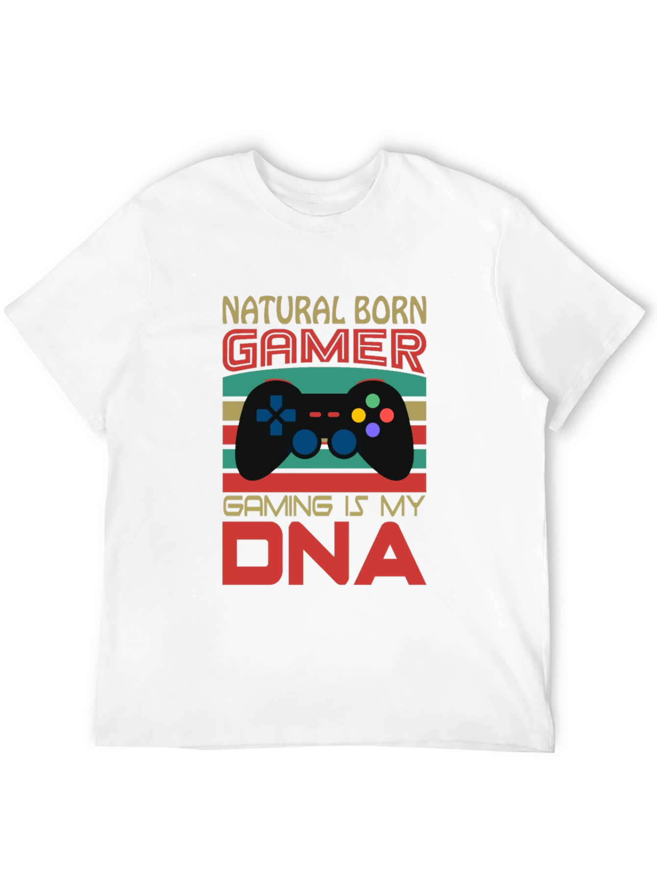 Natural Born Gamer DNA T-Shirt