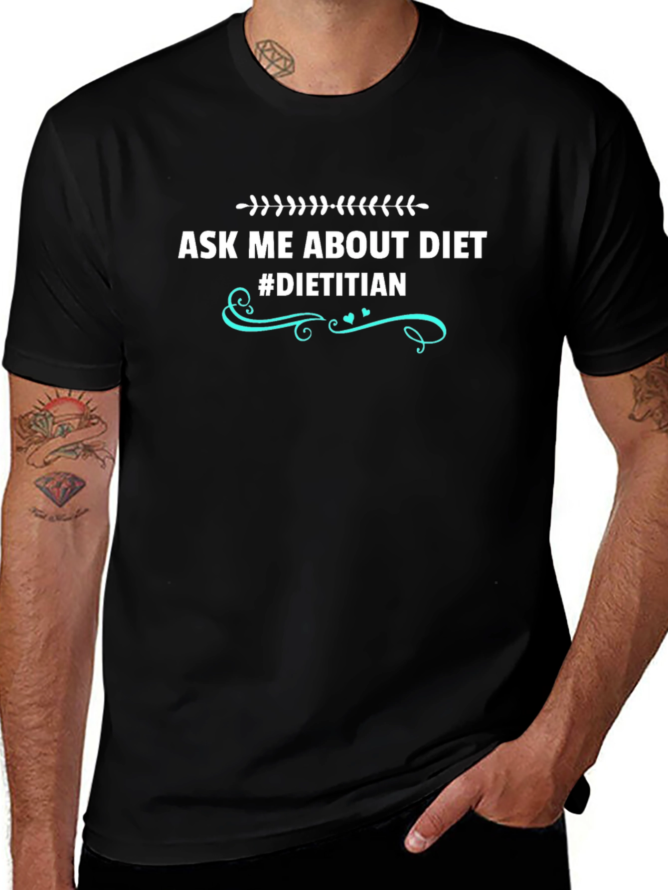 Dietitian T-Shirt - Ask Me About Diet Tee