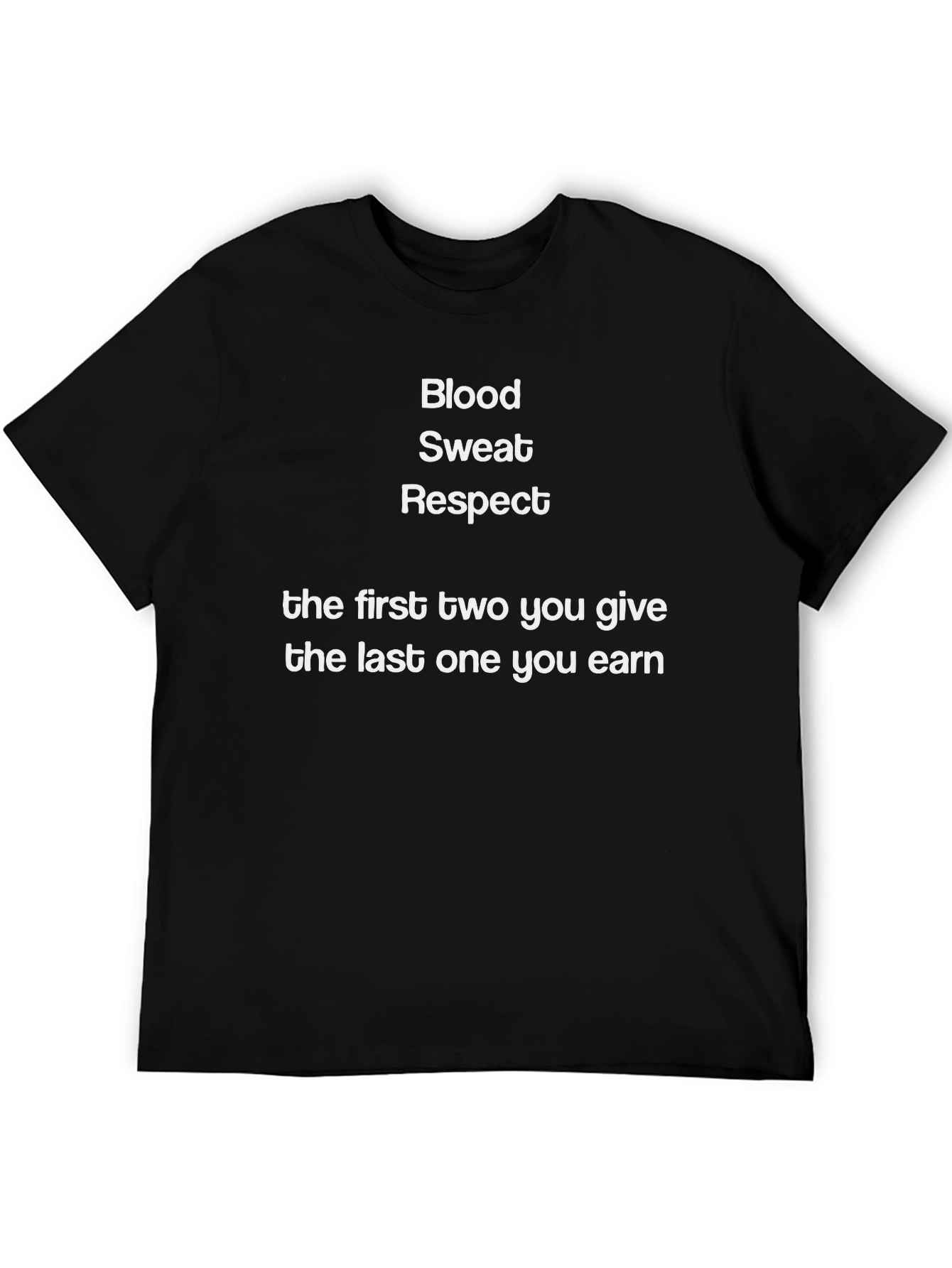 Blood Sweat Respect T-Shirt