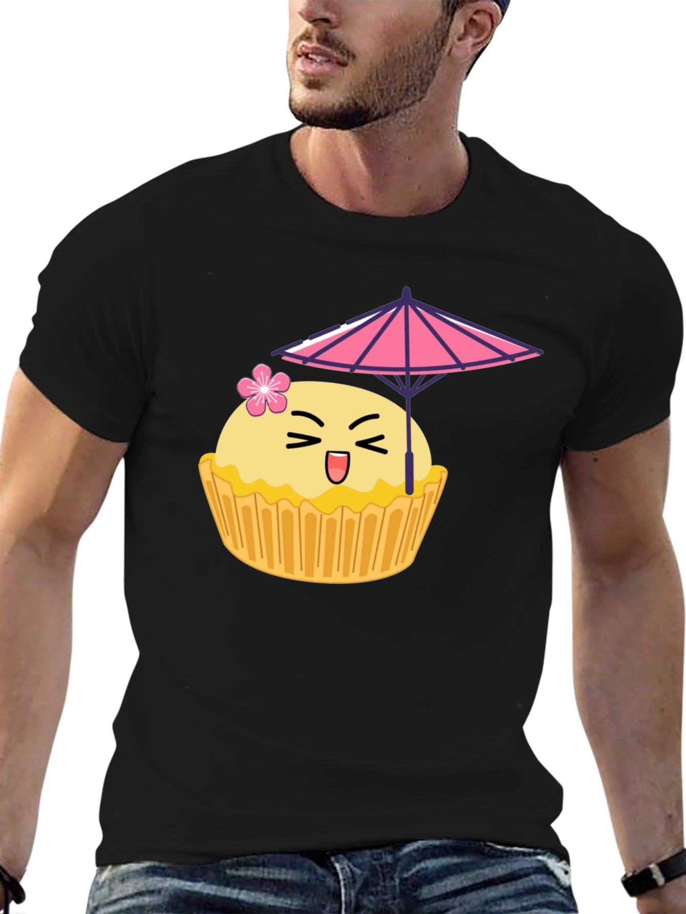 Kawaii Cupcake T-Shirt - Sweet & Fun Design