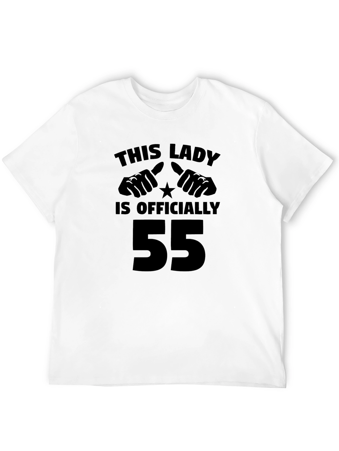 Funny 55th Birthday Lady T-Shirt