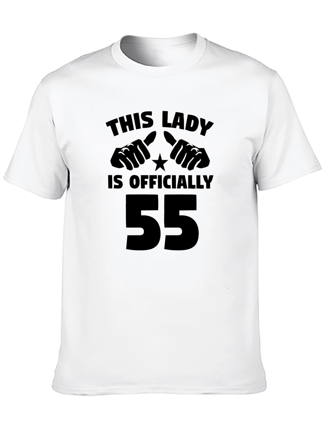Funny 55th Birthday Lady T-Shirt