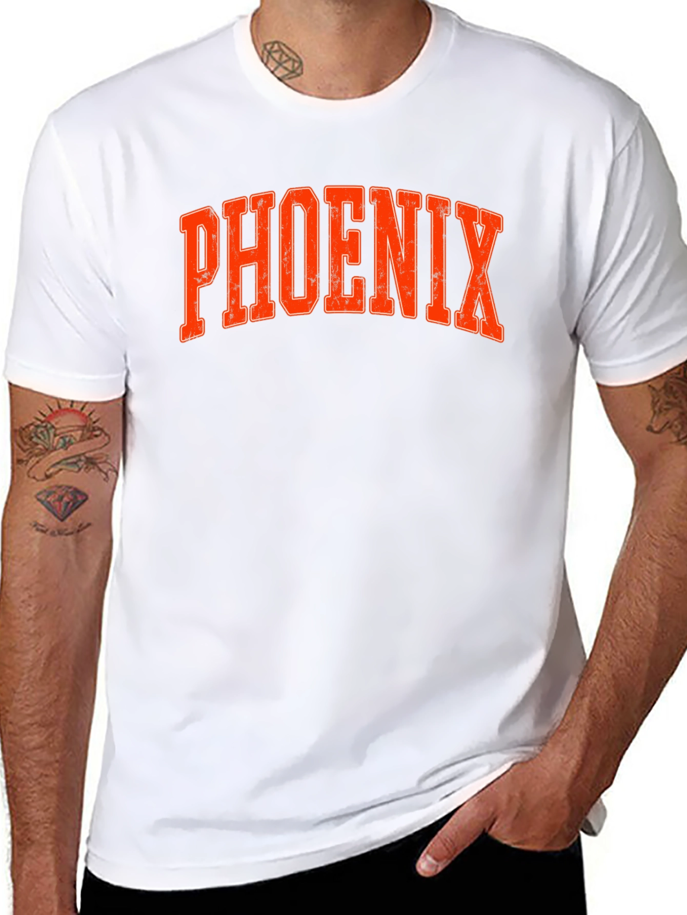 Phoenix Graphic Tee - Retro Style