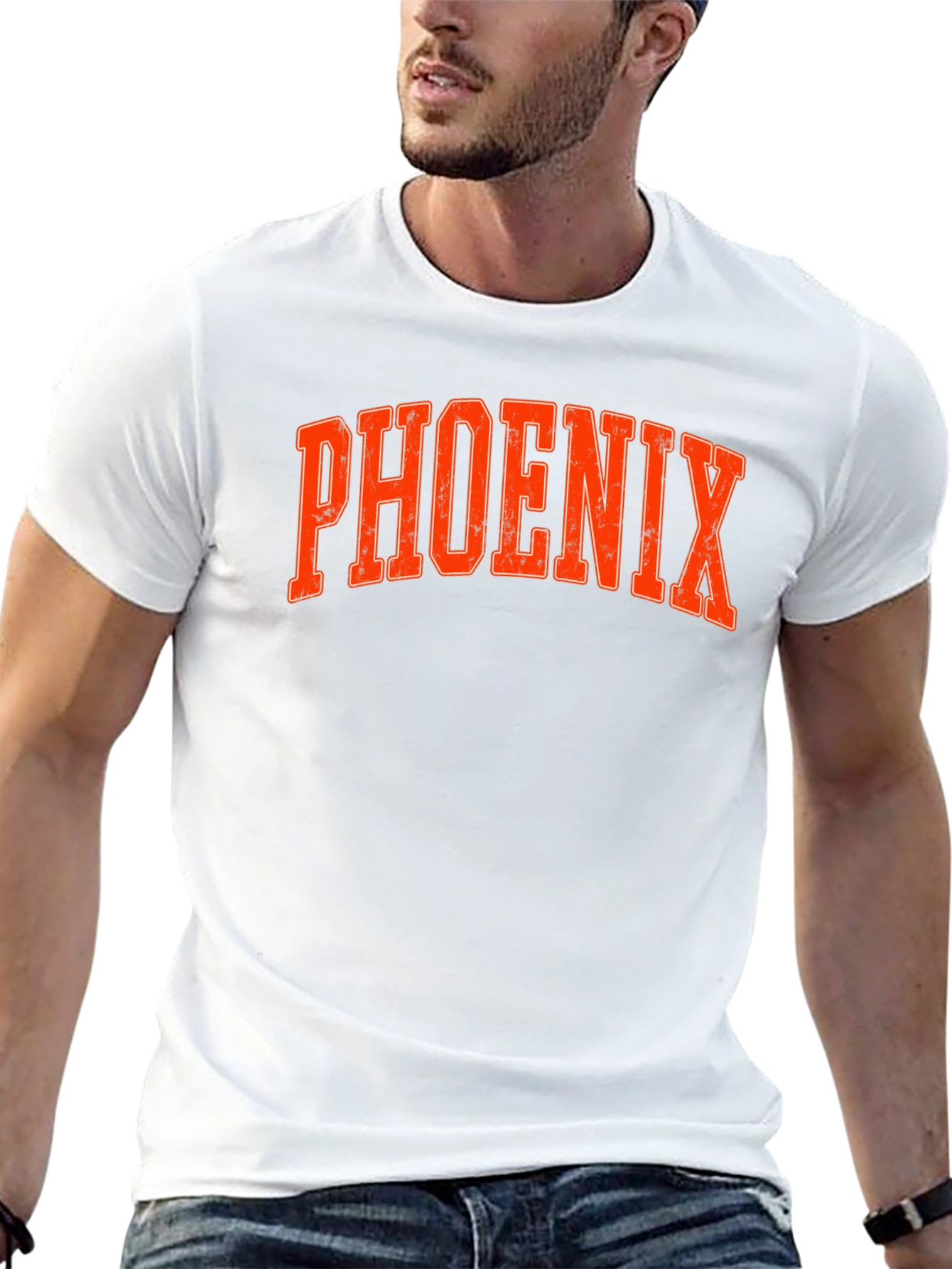 Phoenix Graphic Tee - Retro Style