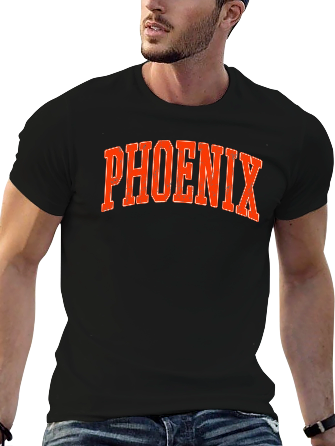 Phoenix Graphic Tee - Retro Style