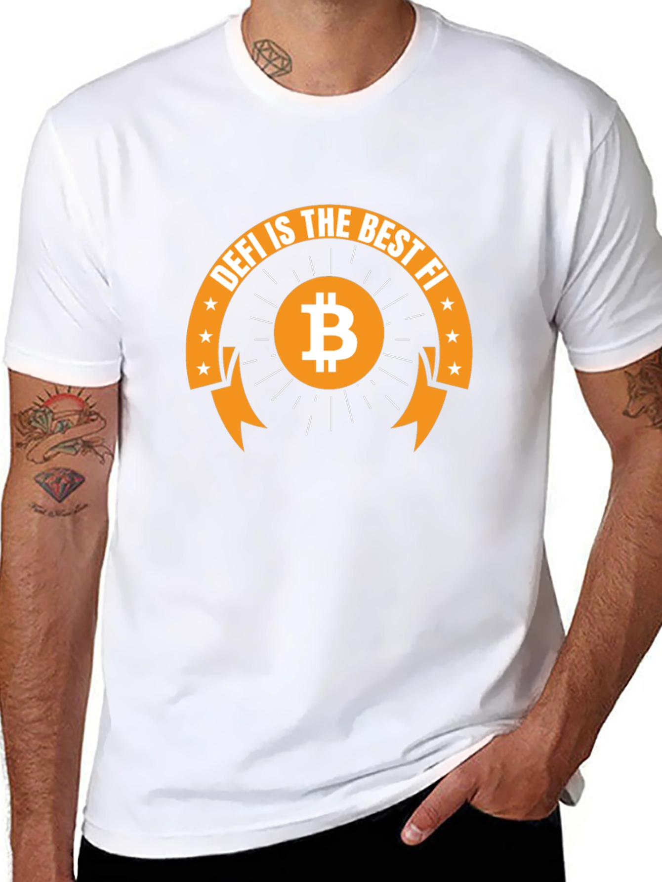 DeFi Bitcoin T-Shirt - Crypto Investment