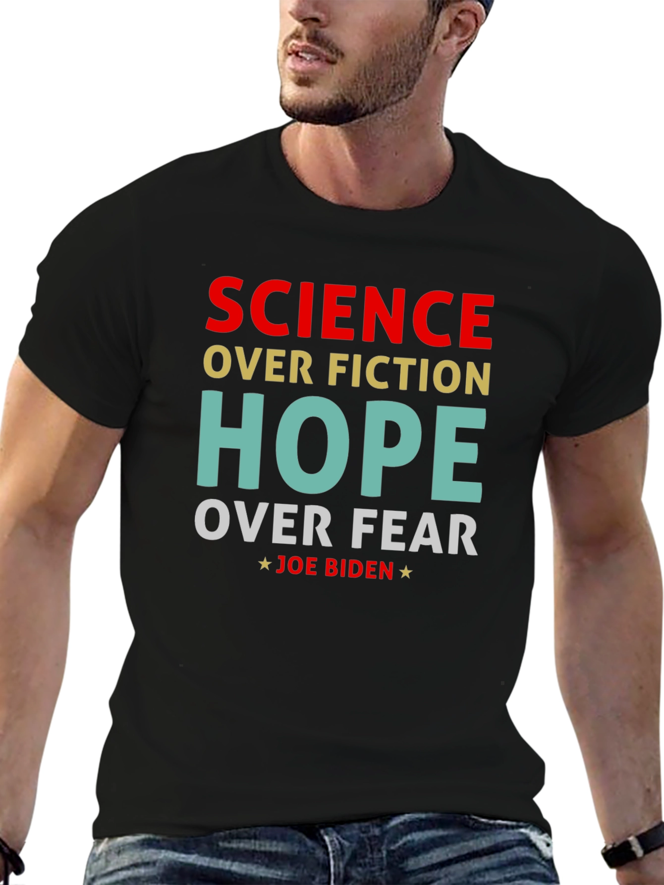 Science Over Fiction Joe Biden T-Shirt