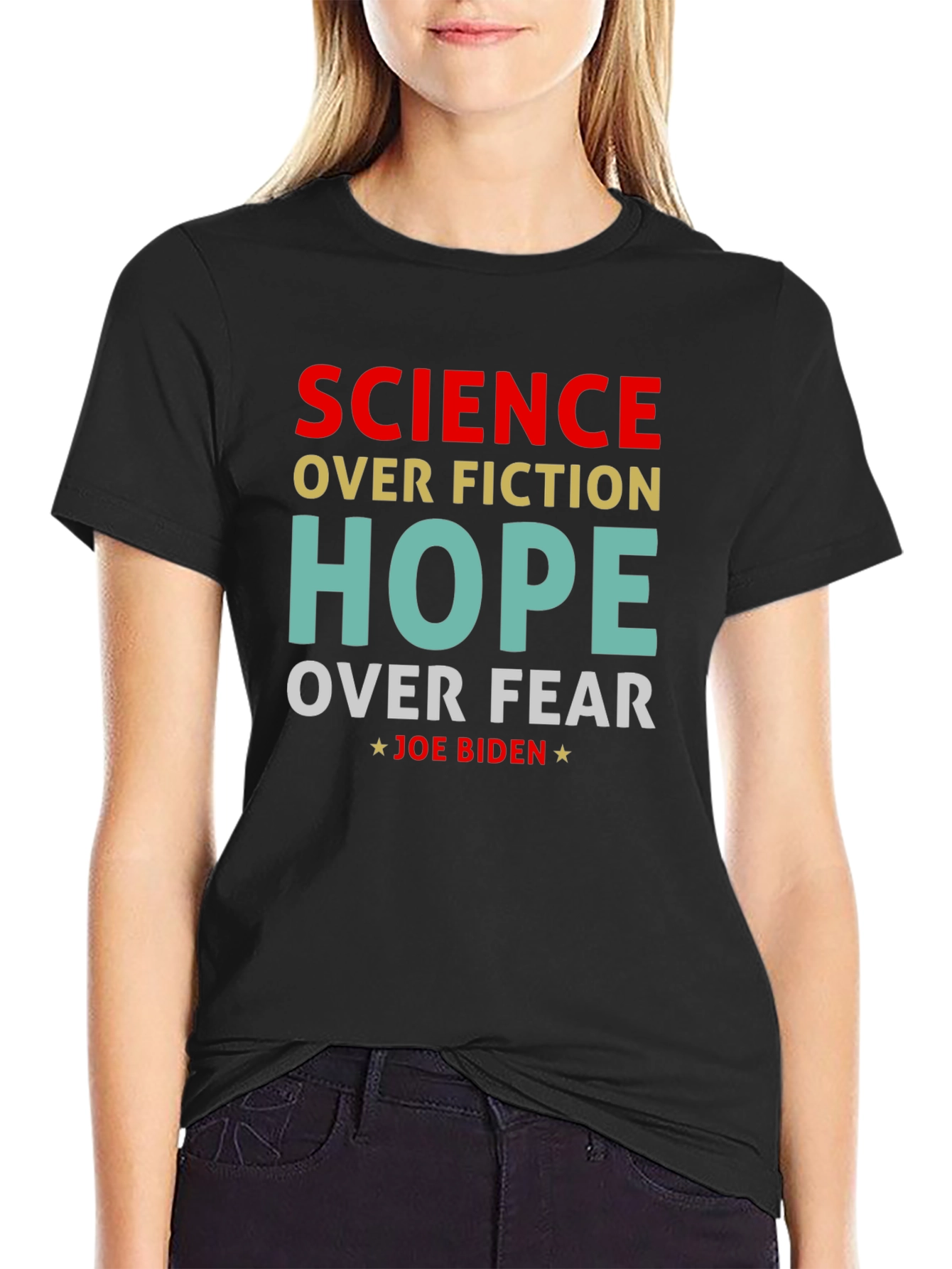 Science Over Fiction Joe Biden T-Shirt
