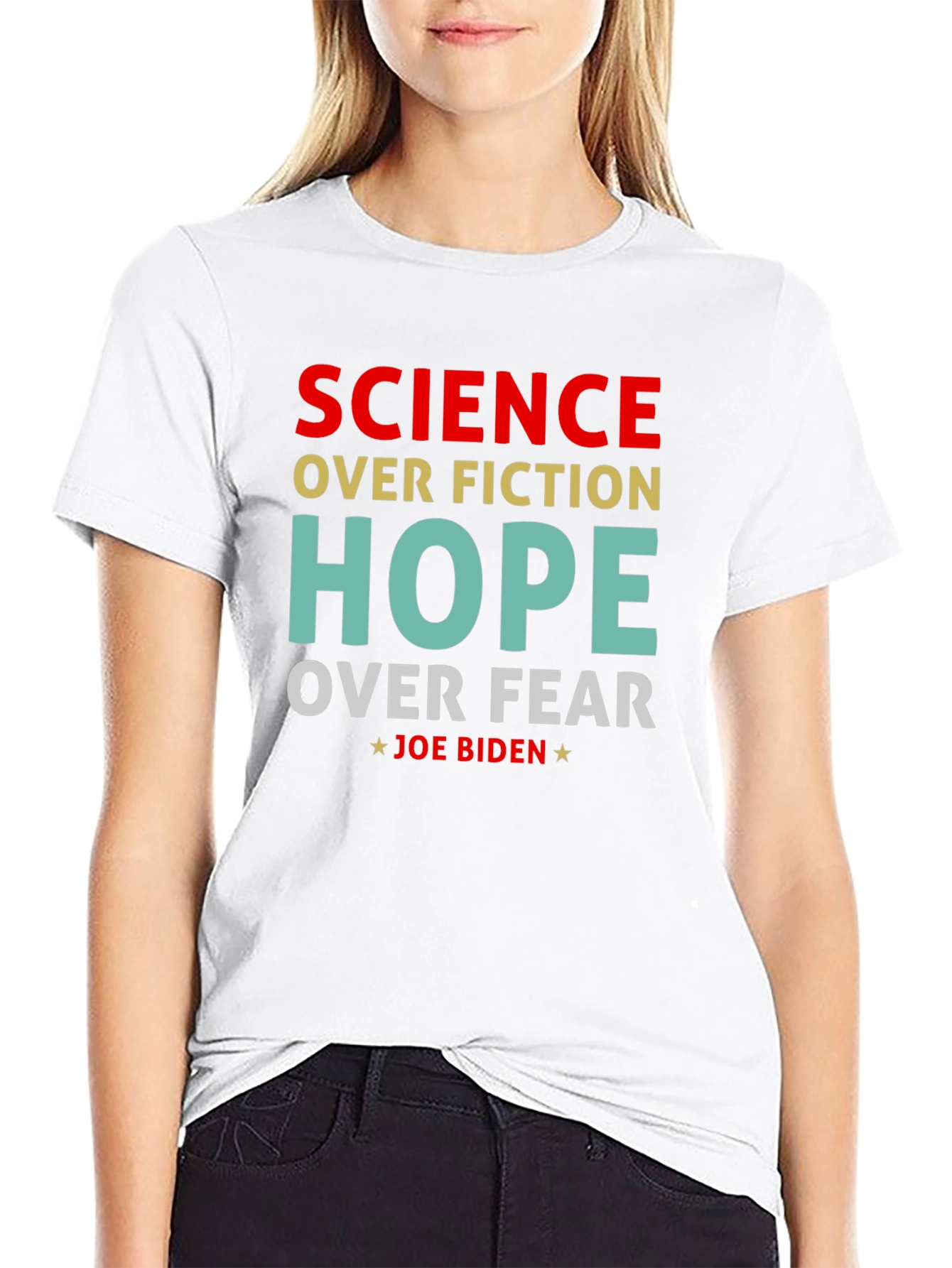 Science Over Fiction Joe Biden T-Shirt