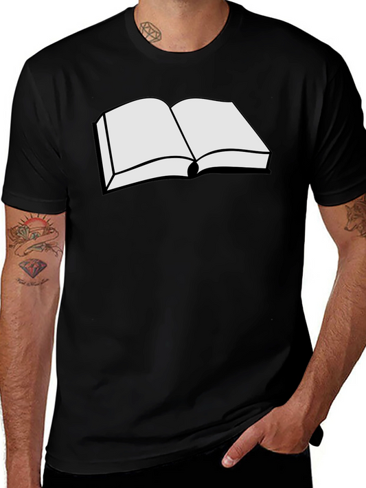 Book Graphic Black T-Shirt