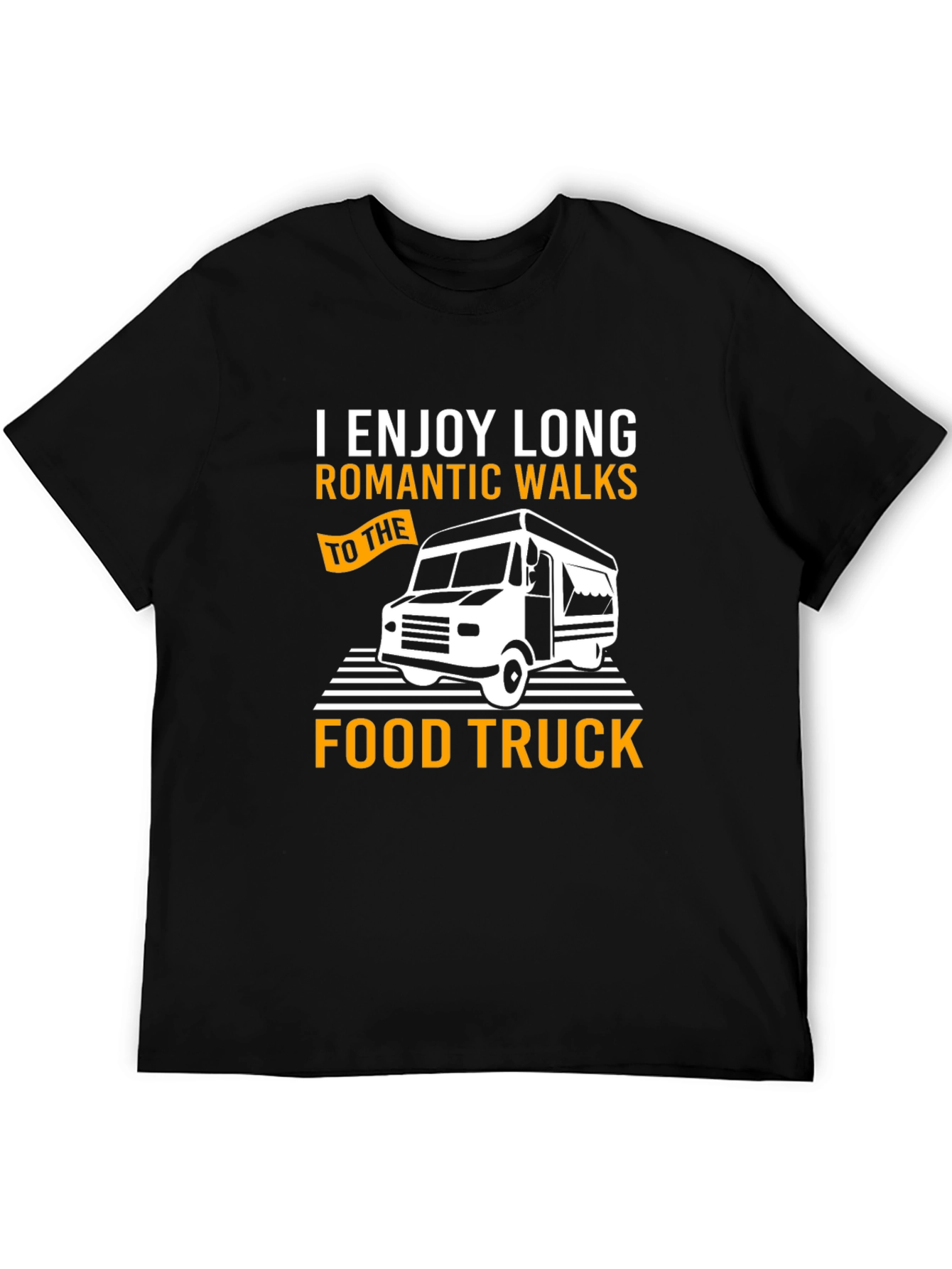 Romantic Food Truck T-Shirt - Long Walks Design