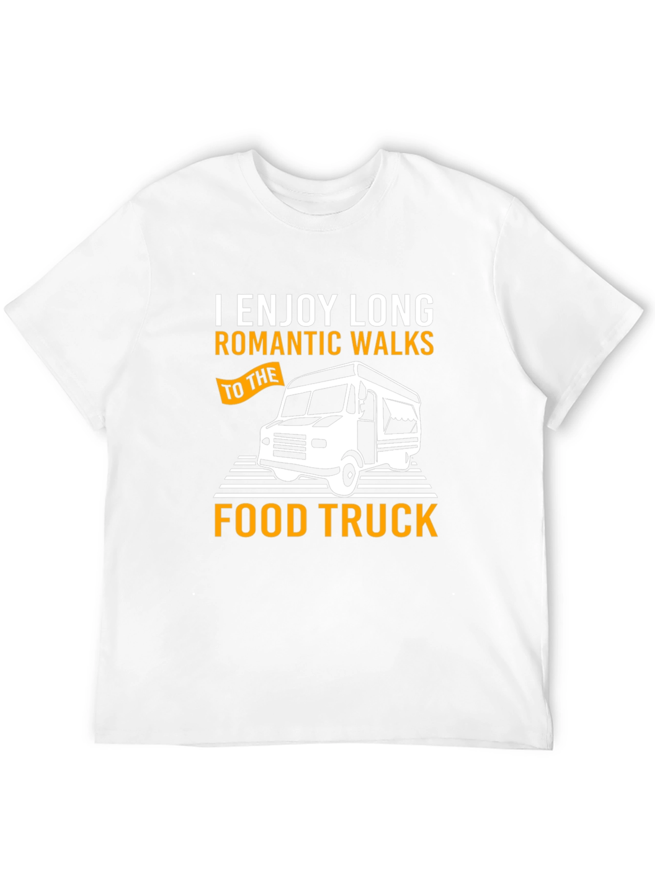 Romantic Food Truck T-Shirt - Long Walks Design