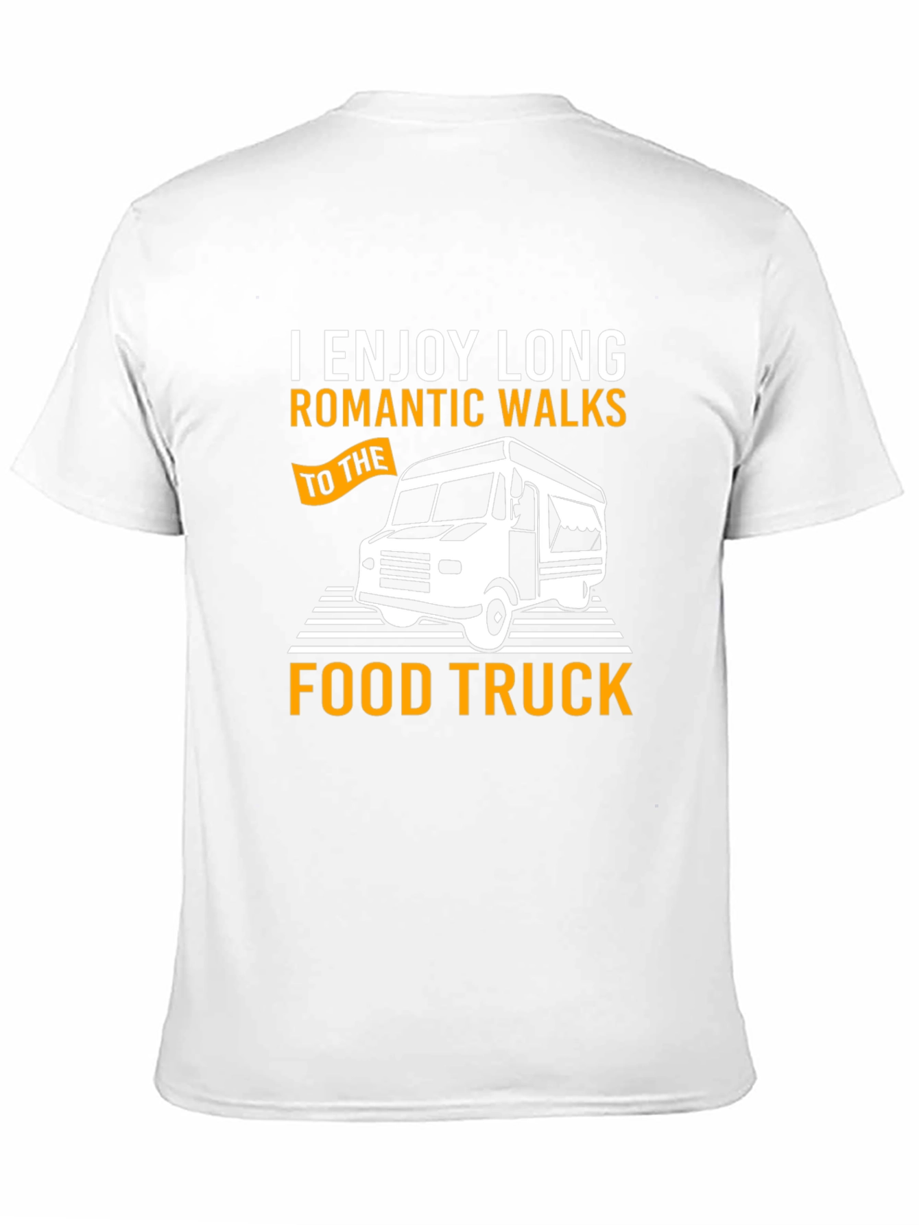 Romantic Food Truck T-Shirt - Long Walks Design