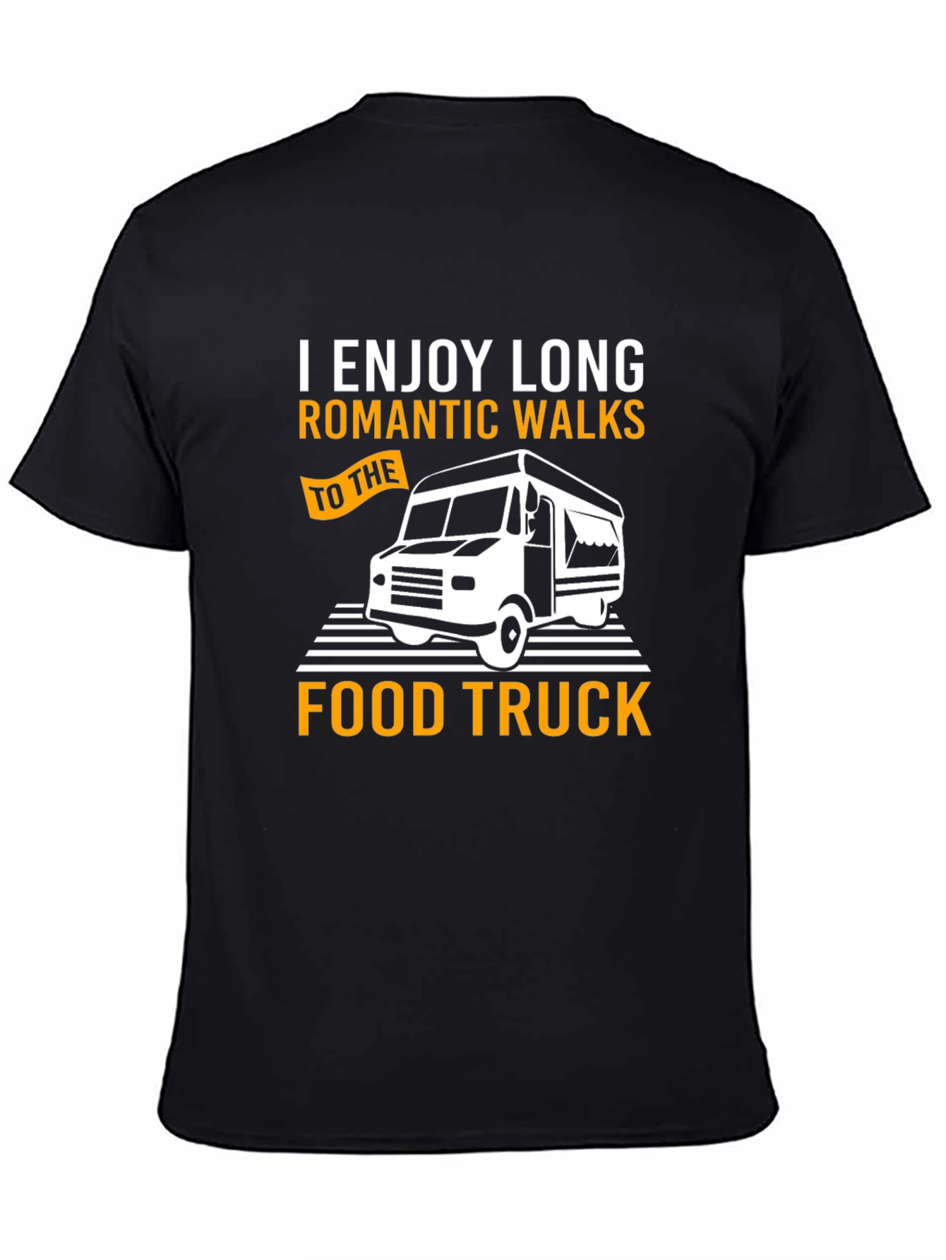 Romantic Food Truck T-Shirt - Long Walks Design