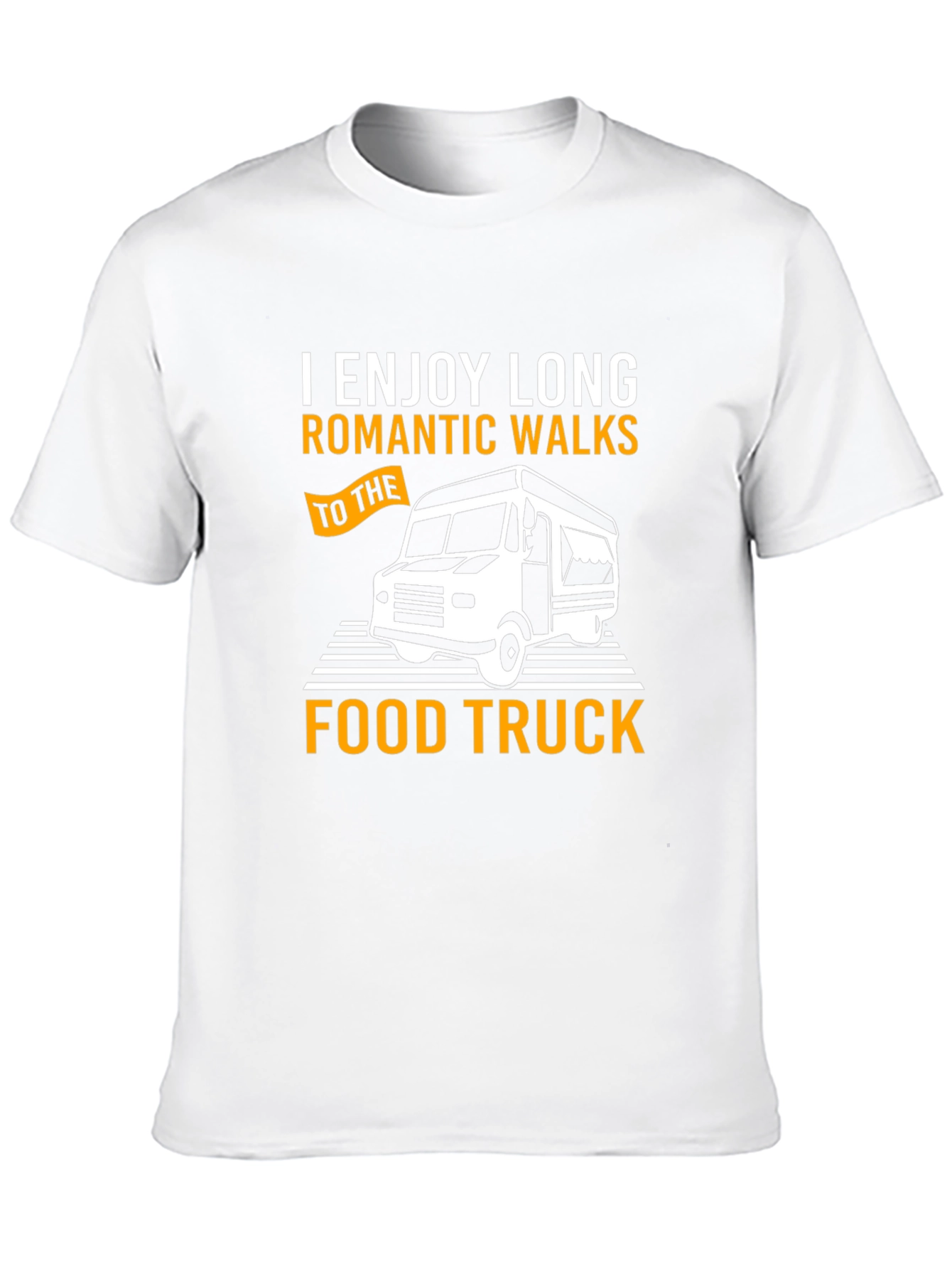 Romantic Food Truck T-Shirt - Long Walks Design
