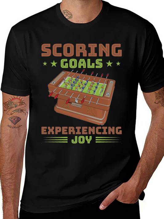 Scoring Goals Foosball Graphic T-Shirt