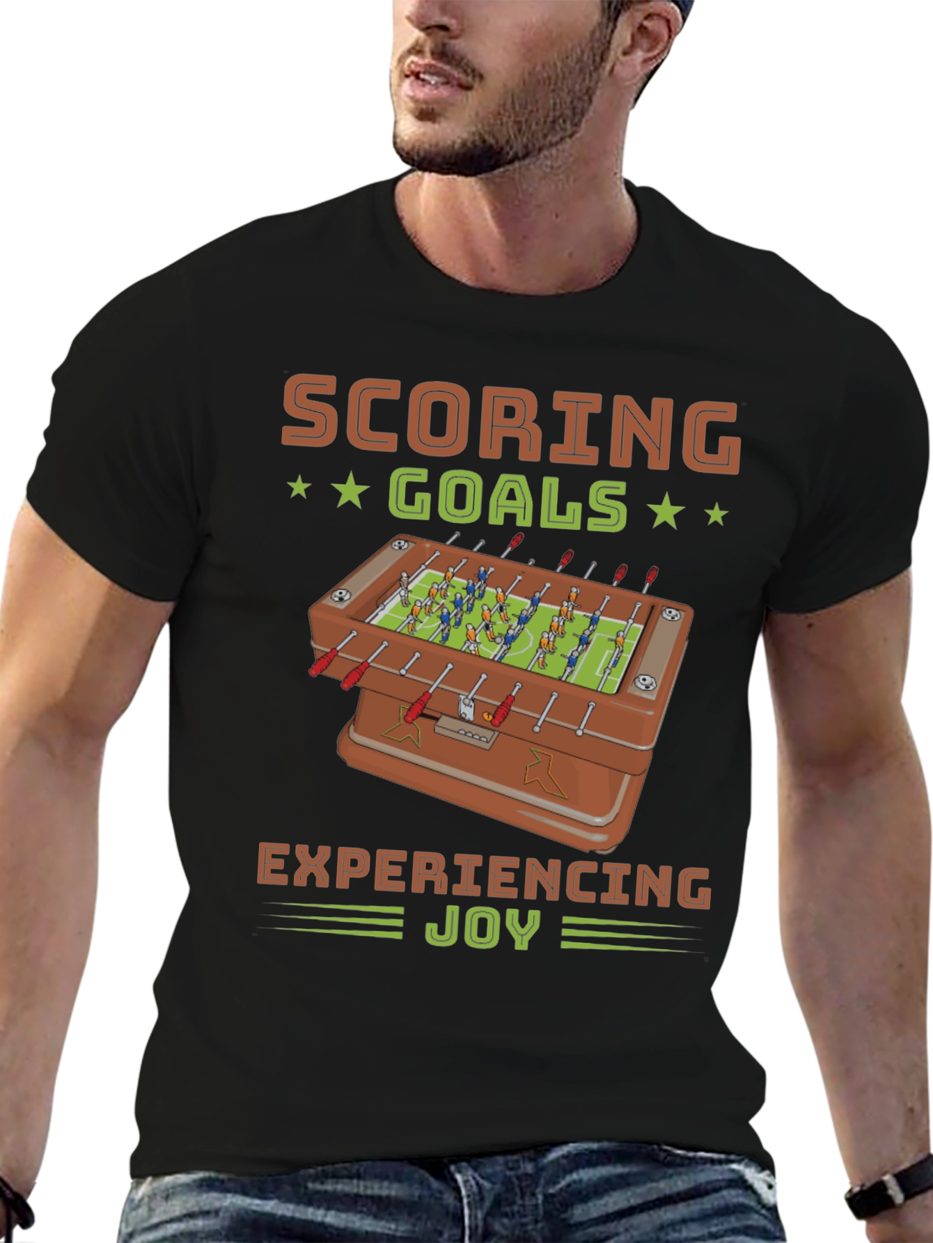 Scoring Goals Foosball Graphic T-Shirt