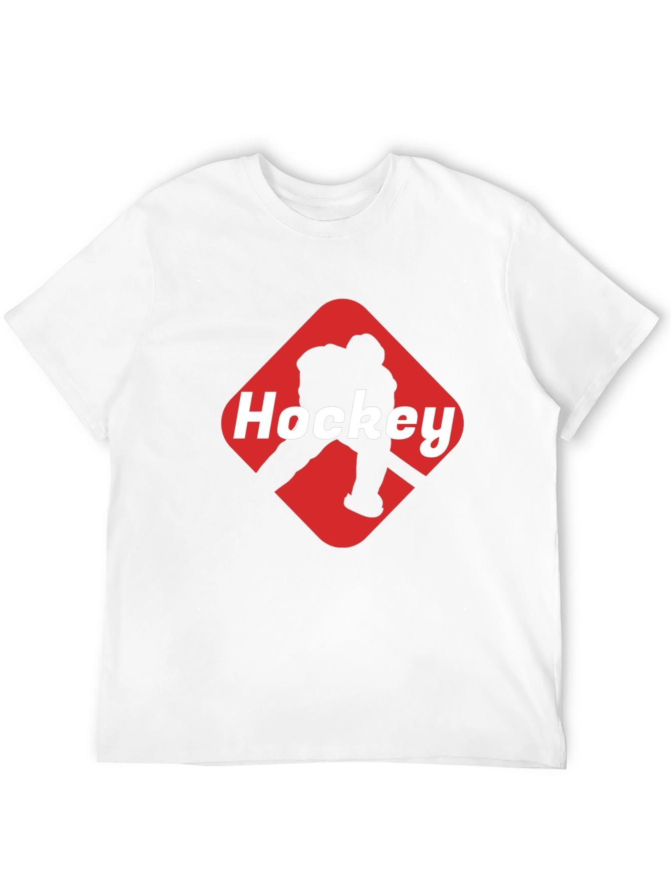 Hockey Graphic Black T-Shirt