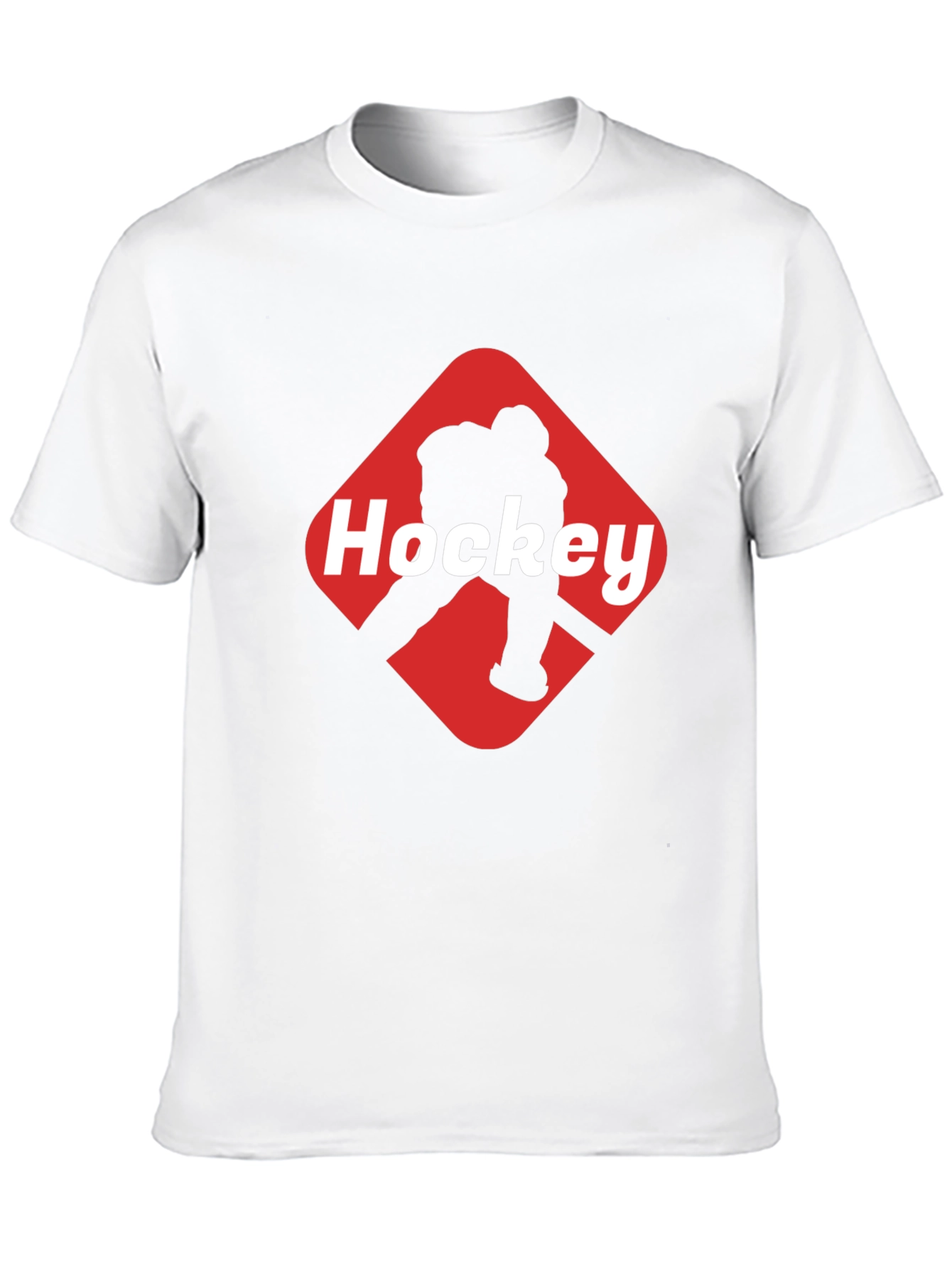 Hockey Graphic Black T-Shirt