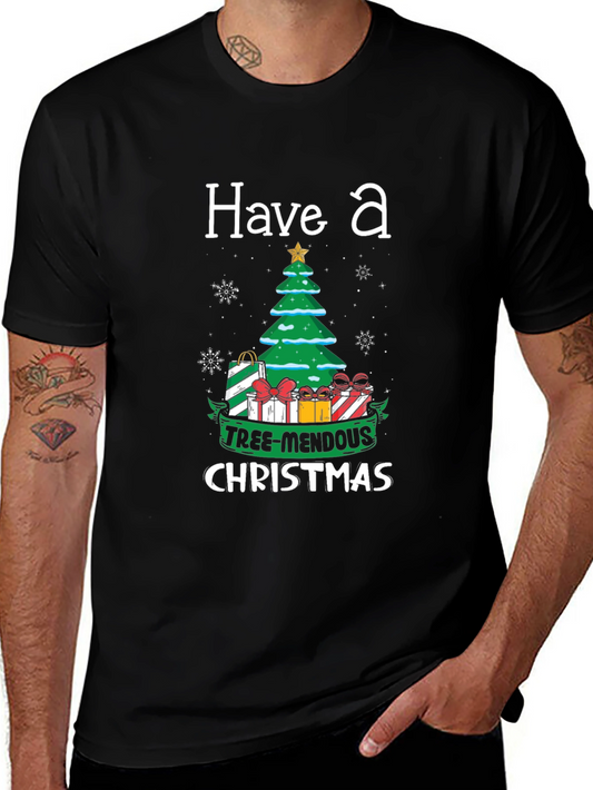 Have a Tree-Mendous Christmas T-Shirt