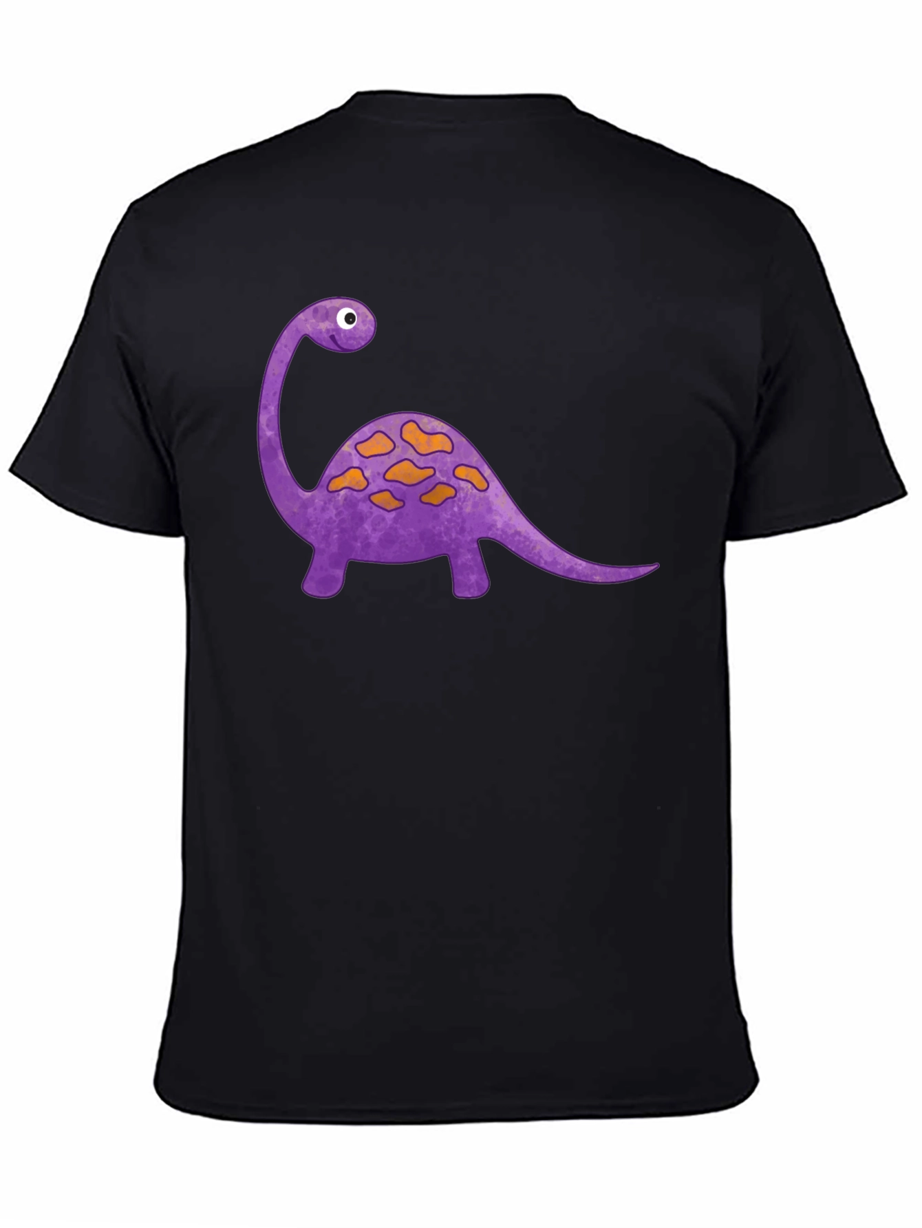 Dino Graphic Tee - Black Short Sleeve Shirt