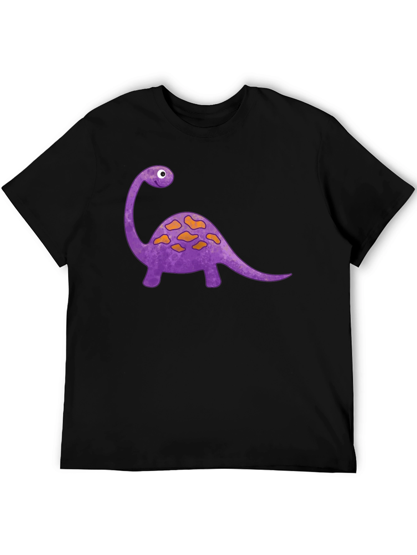 Dino Graphic Tee - Black Short Sleeve Shirt