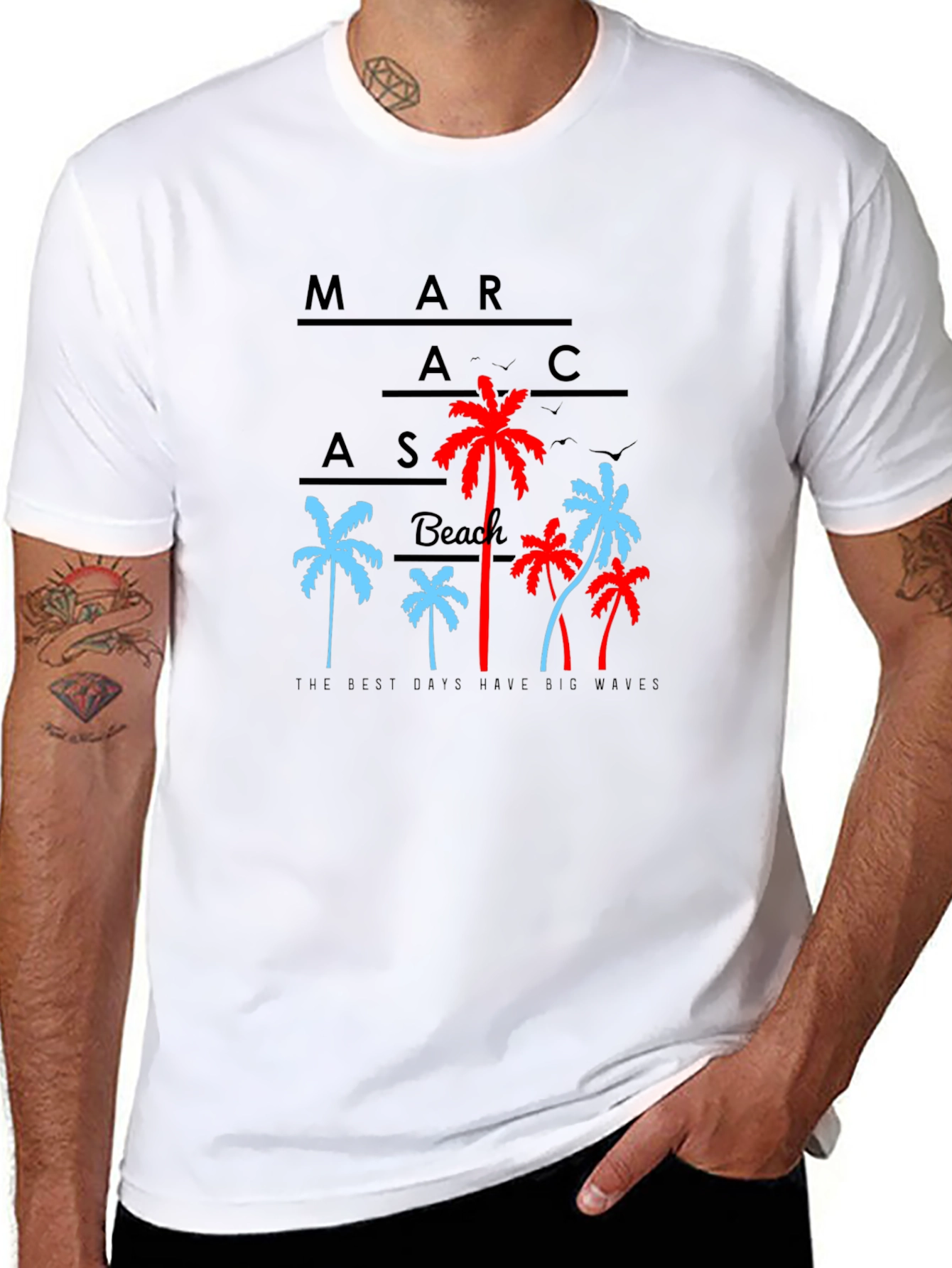 Marac Beach Graphic T-Shirt