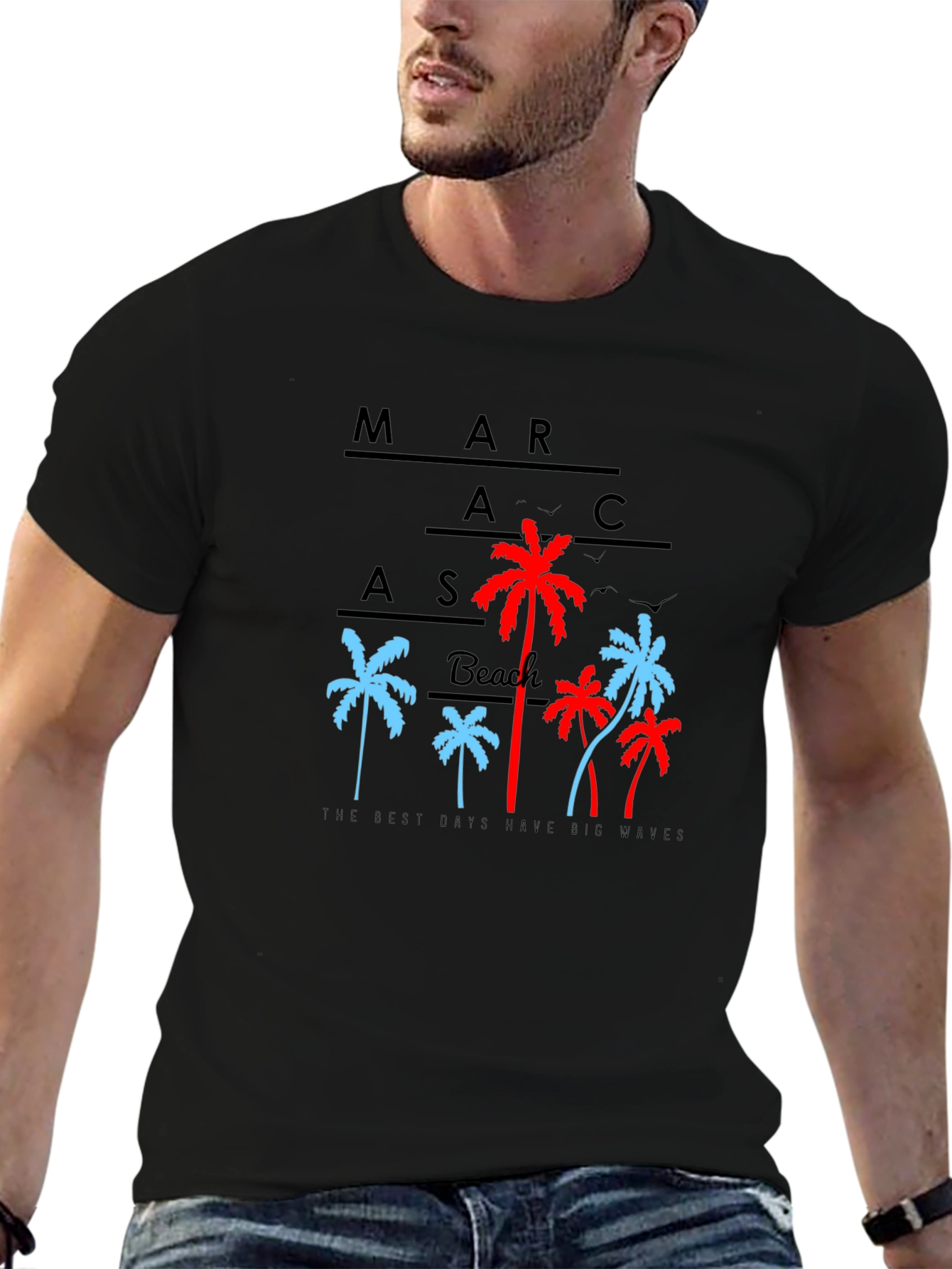 Marac Beach Graphic T-Shirt