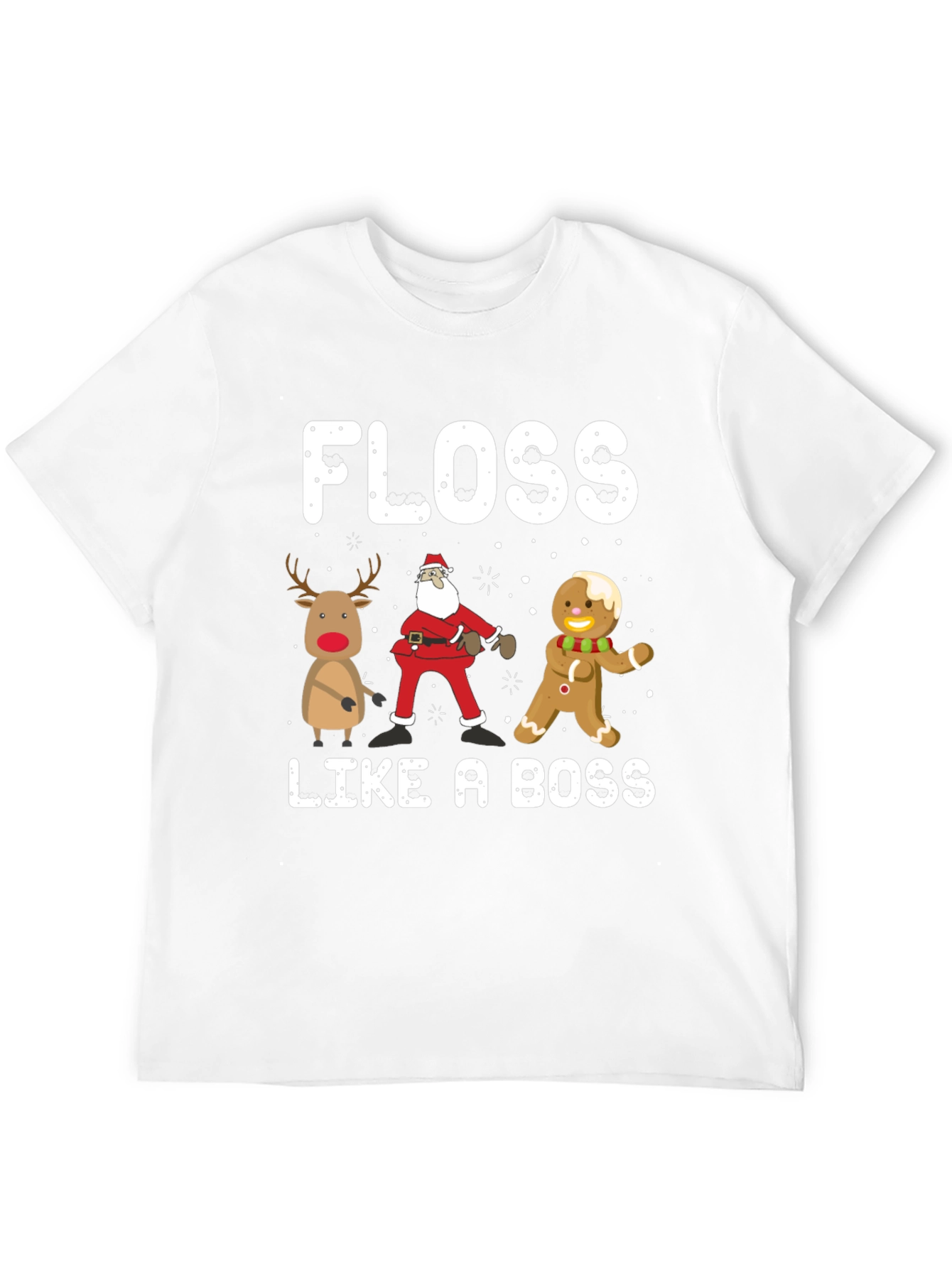 Floss Like A Boss Christmas T-Shirt