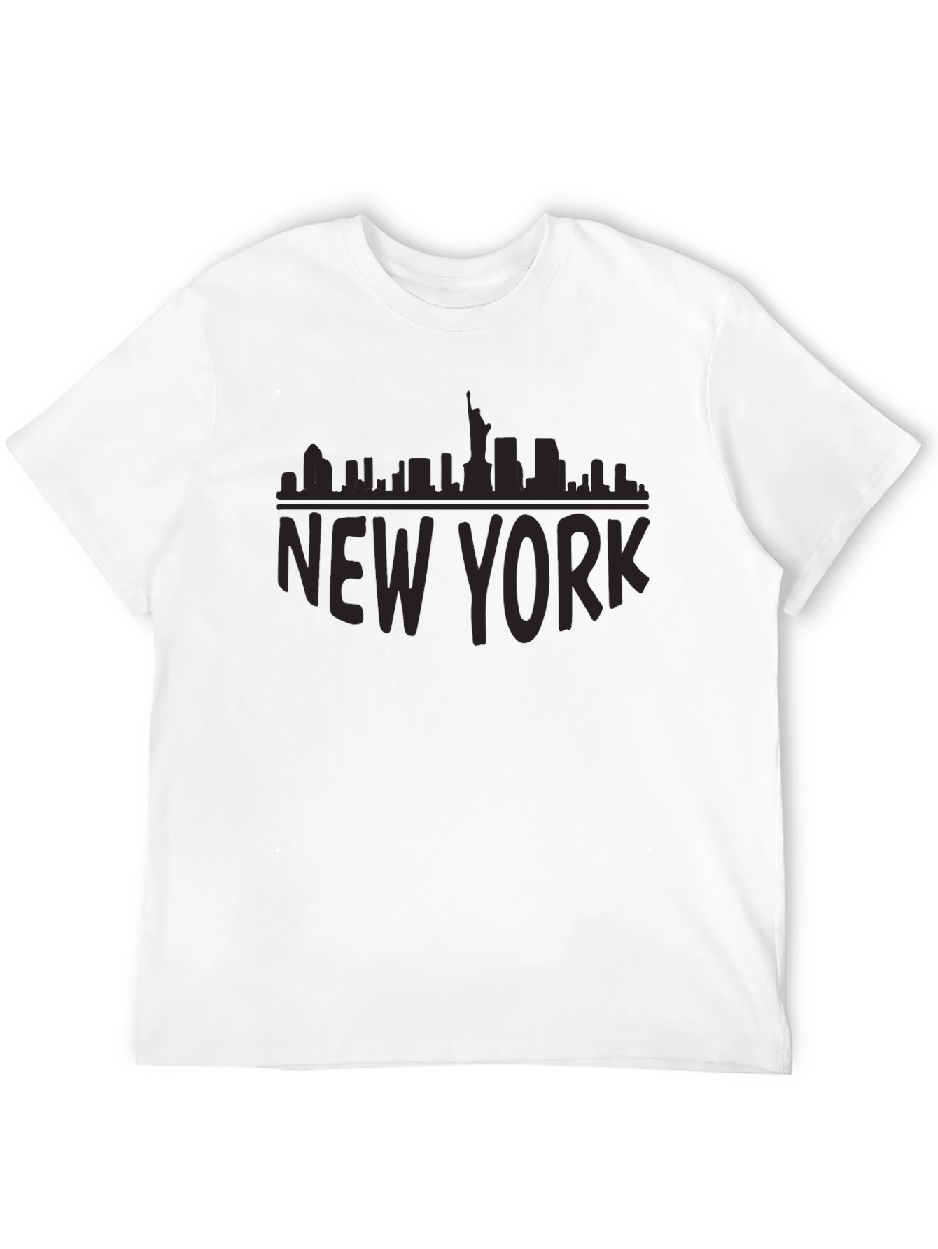 New York City Skyline Graphic T-Shirt