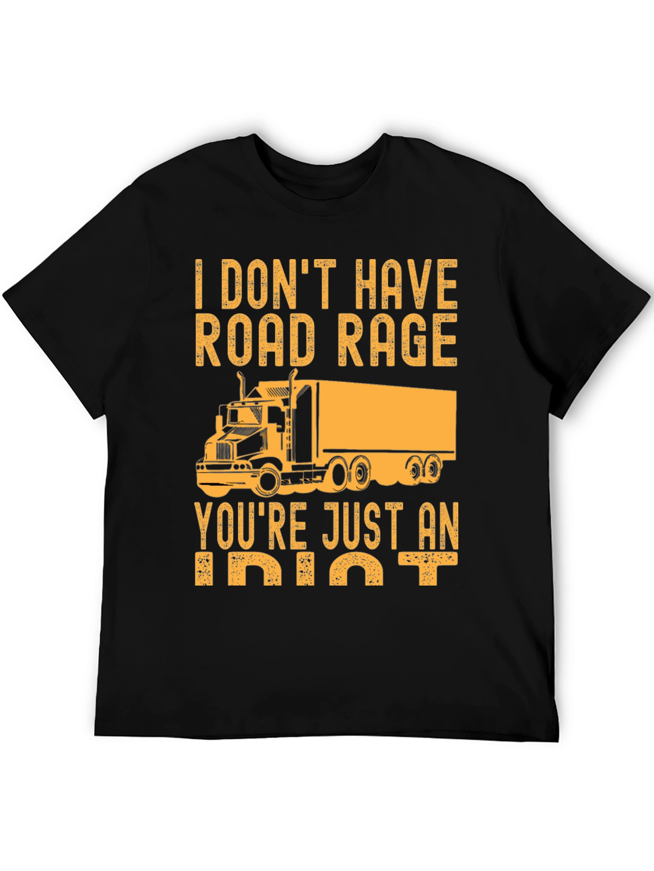 Road Rage Trucker Graphic T-Shirt